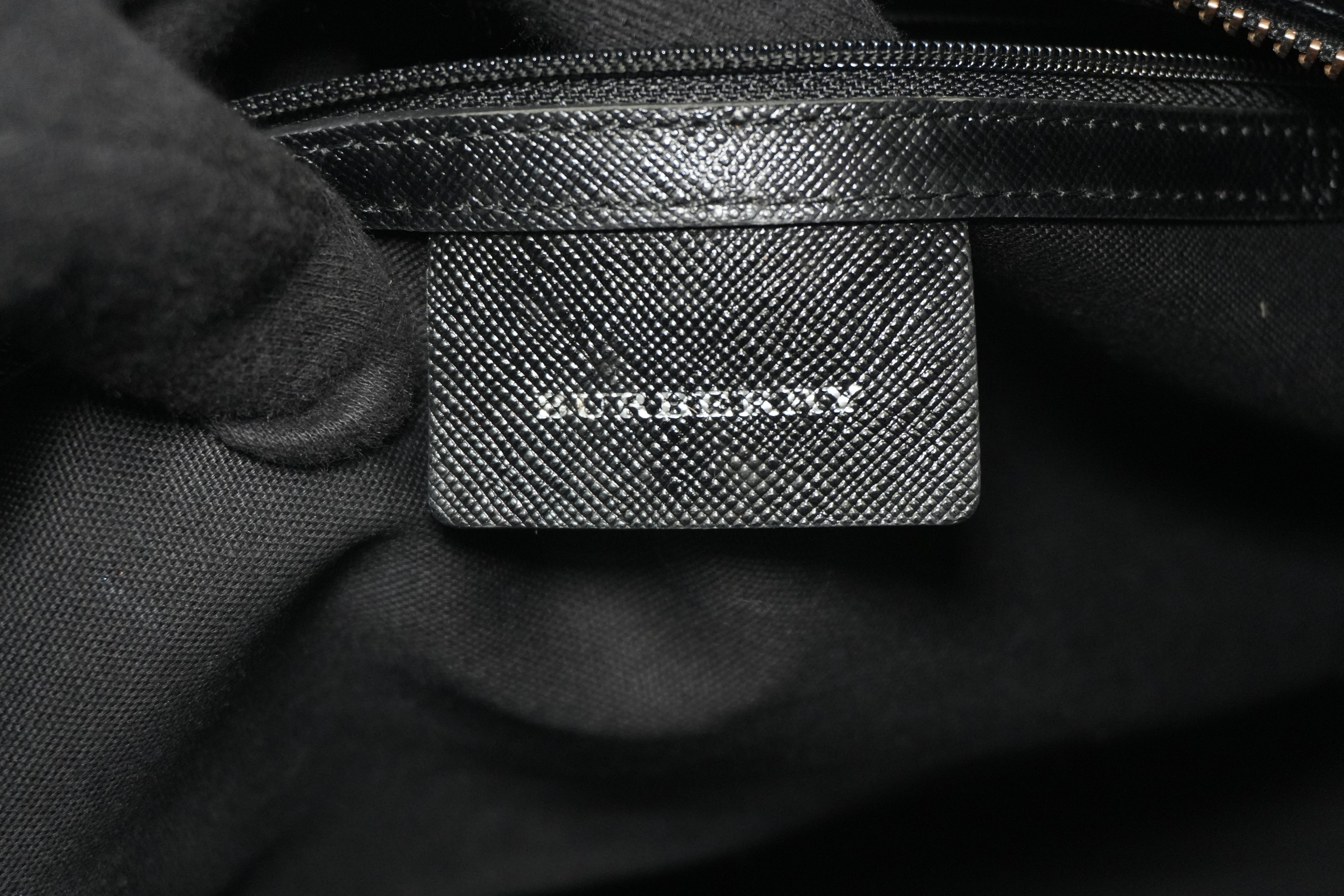 Pre-owned Burberry Nova Check Tote Bag Beige