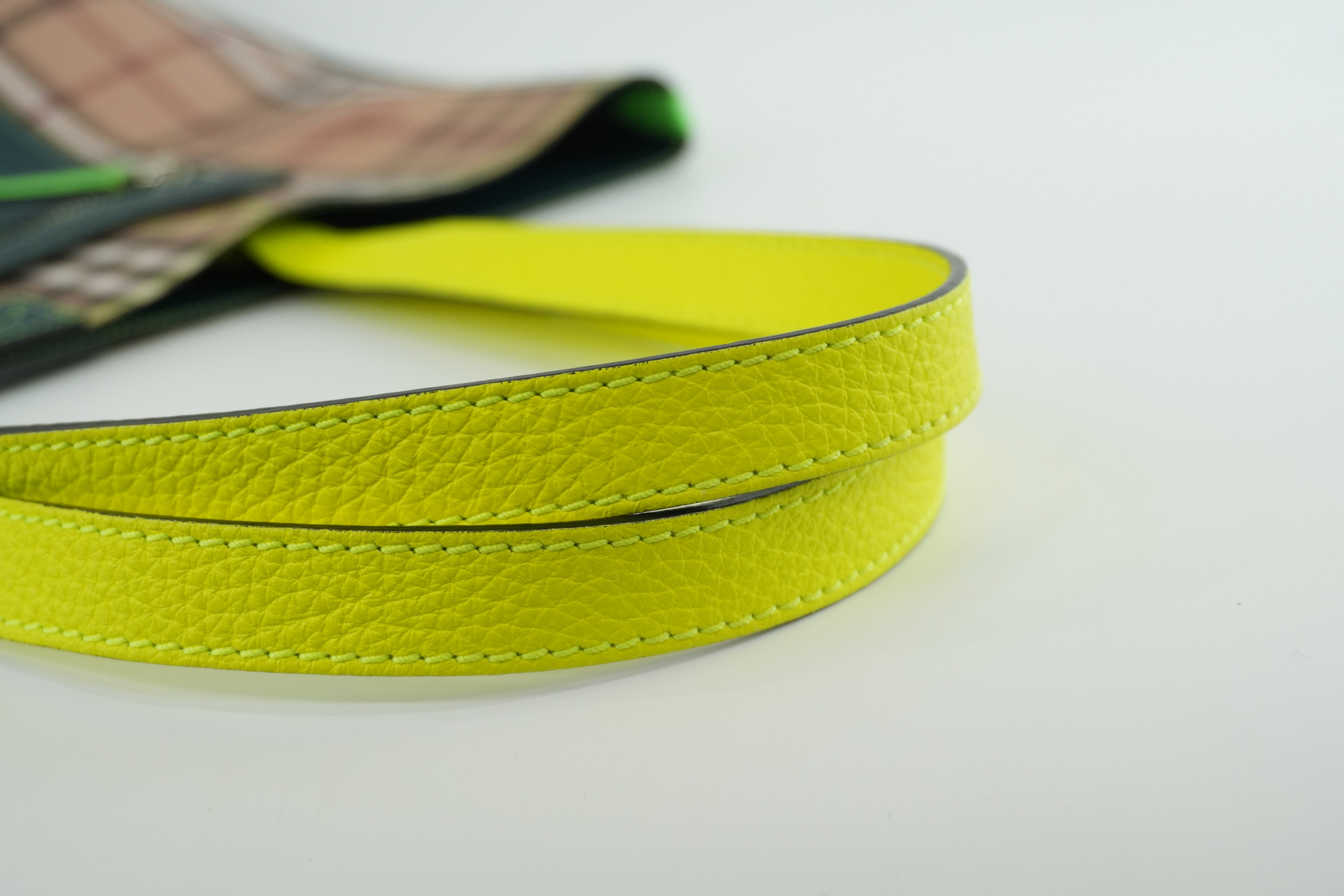 Burberry Reversible Tote Bag Brown and Green Used