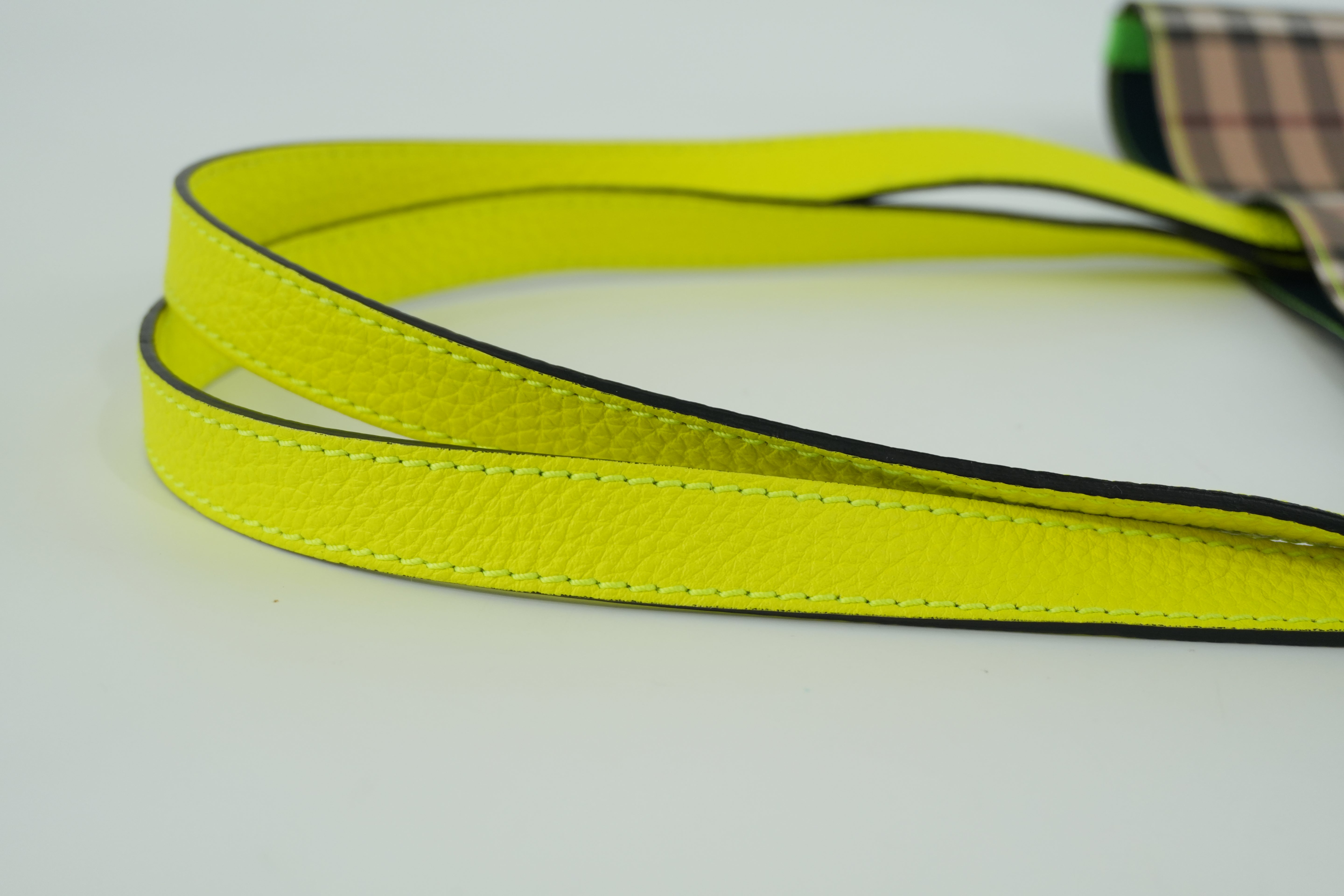 Burberry Reversible Tote Bag Brown and Green Used