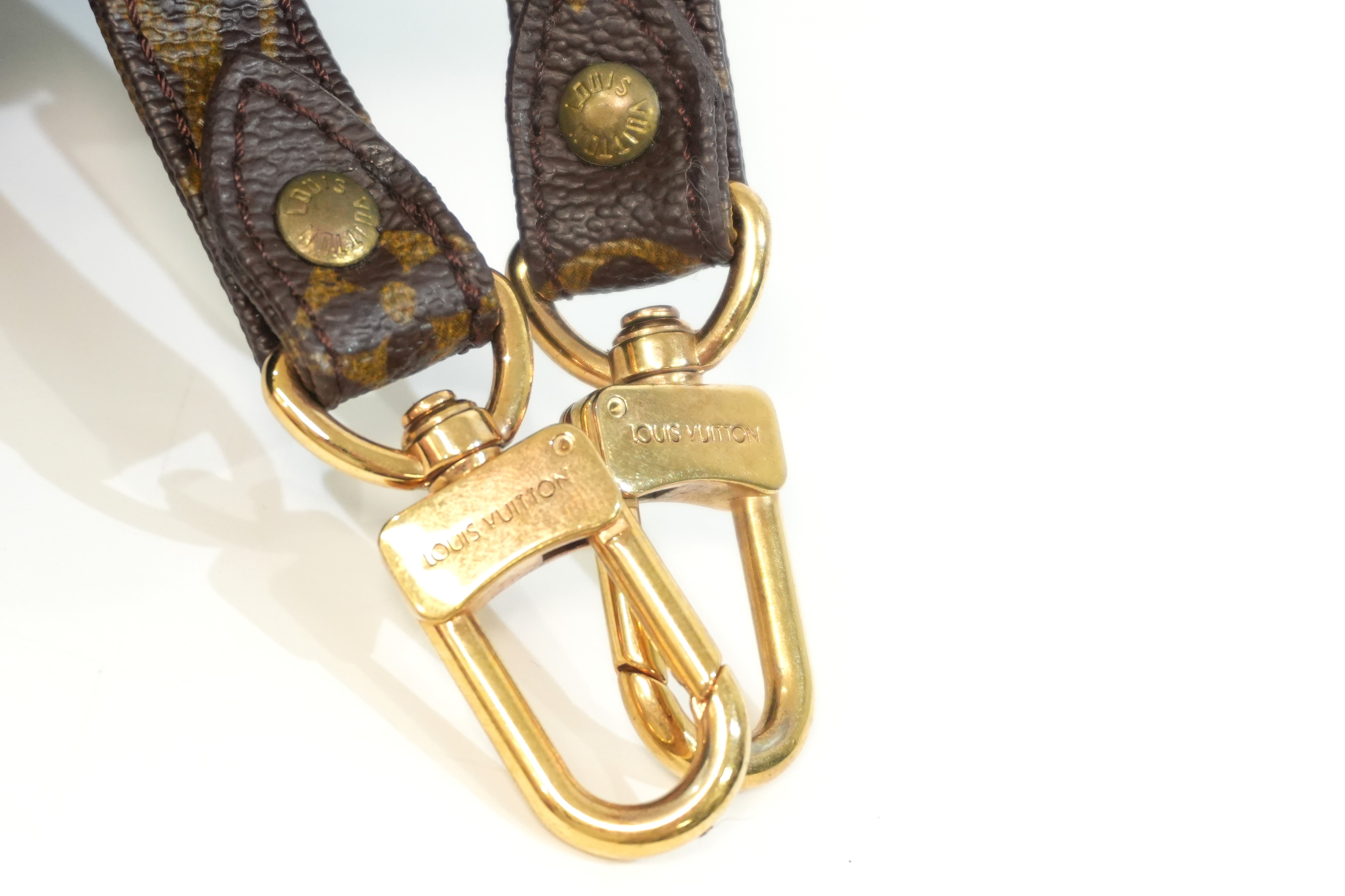 Pre-owned Louis Vuitton Monogram Strap