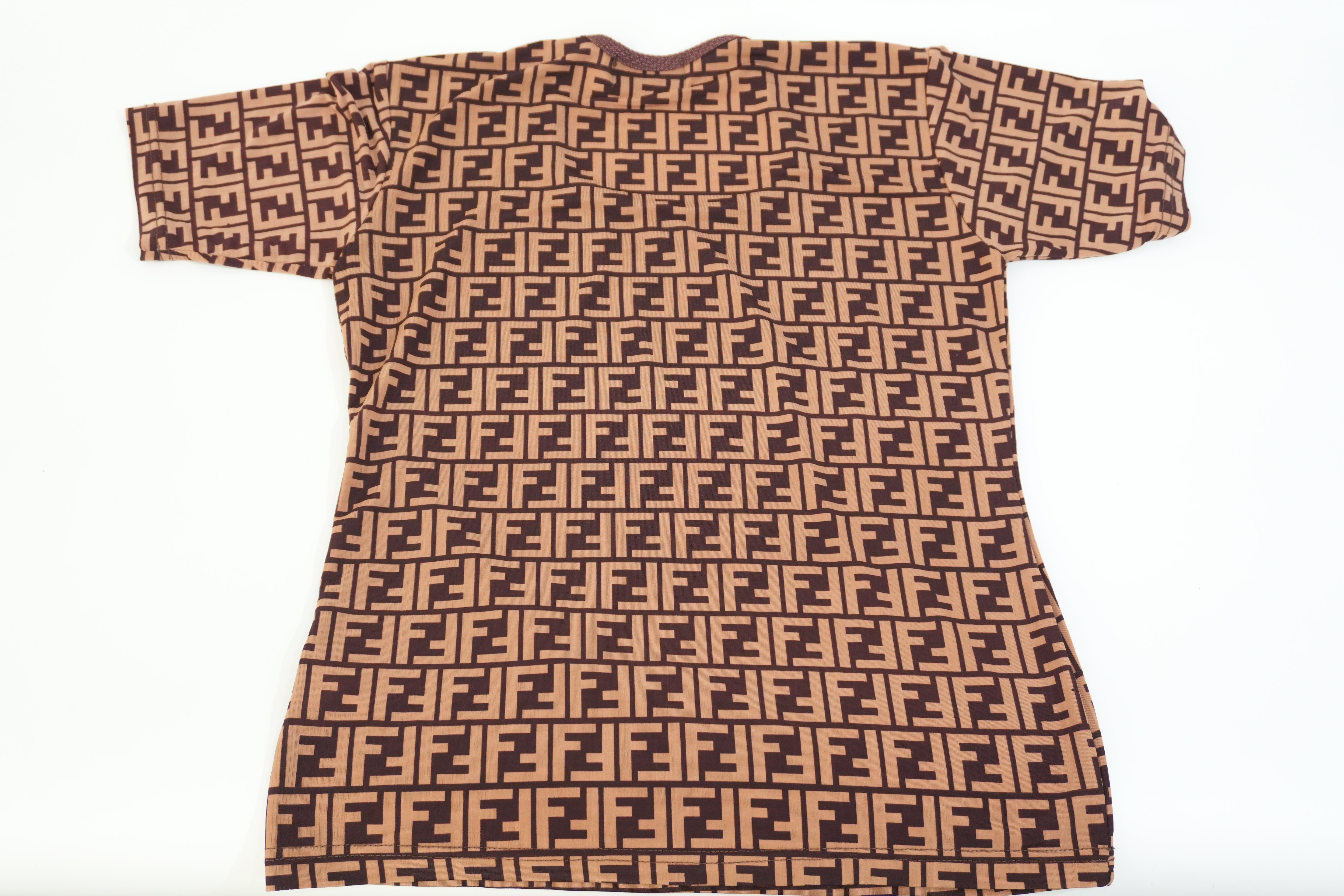 Pre-owned Fendi Zucca Shirt
