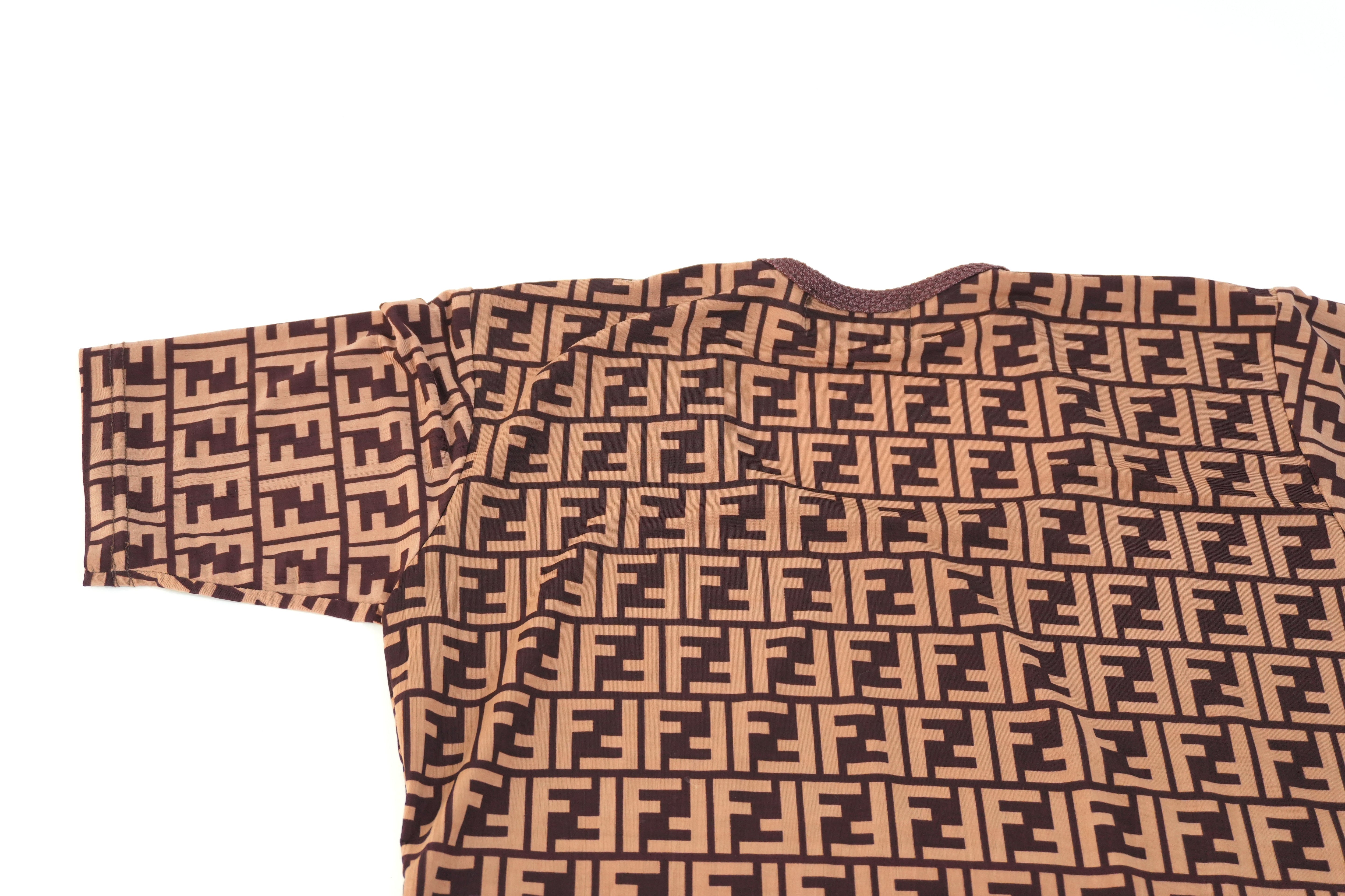 Pre-owned Fendi Zucca Shirt