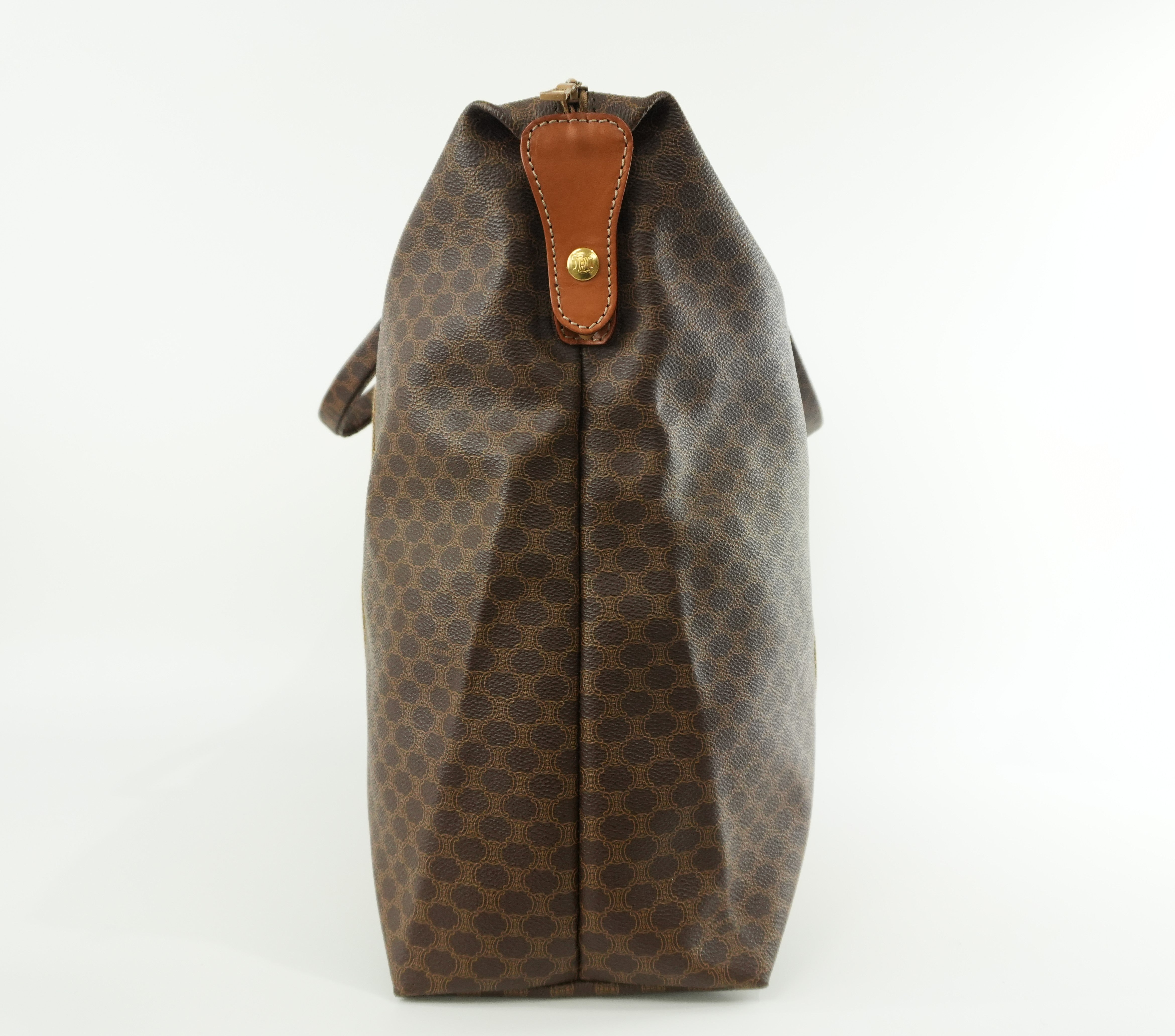 Celine Macadam Travel Tote Bag Used