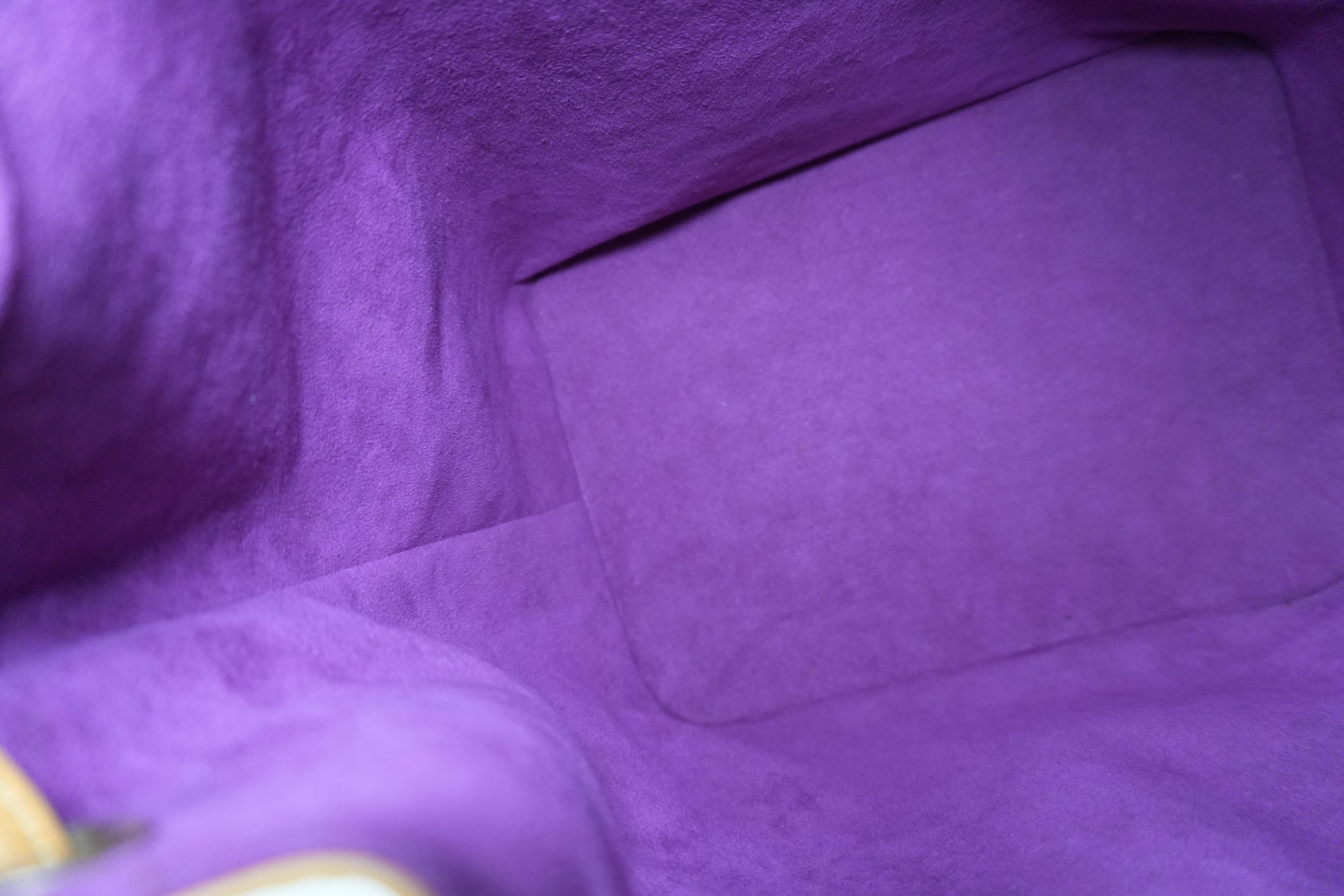 Pre-owned Louis Vuitton Noe PM Shoulder Bag Epi Yellow