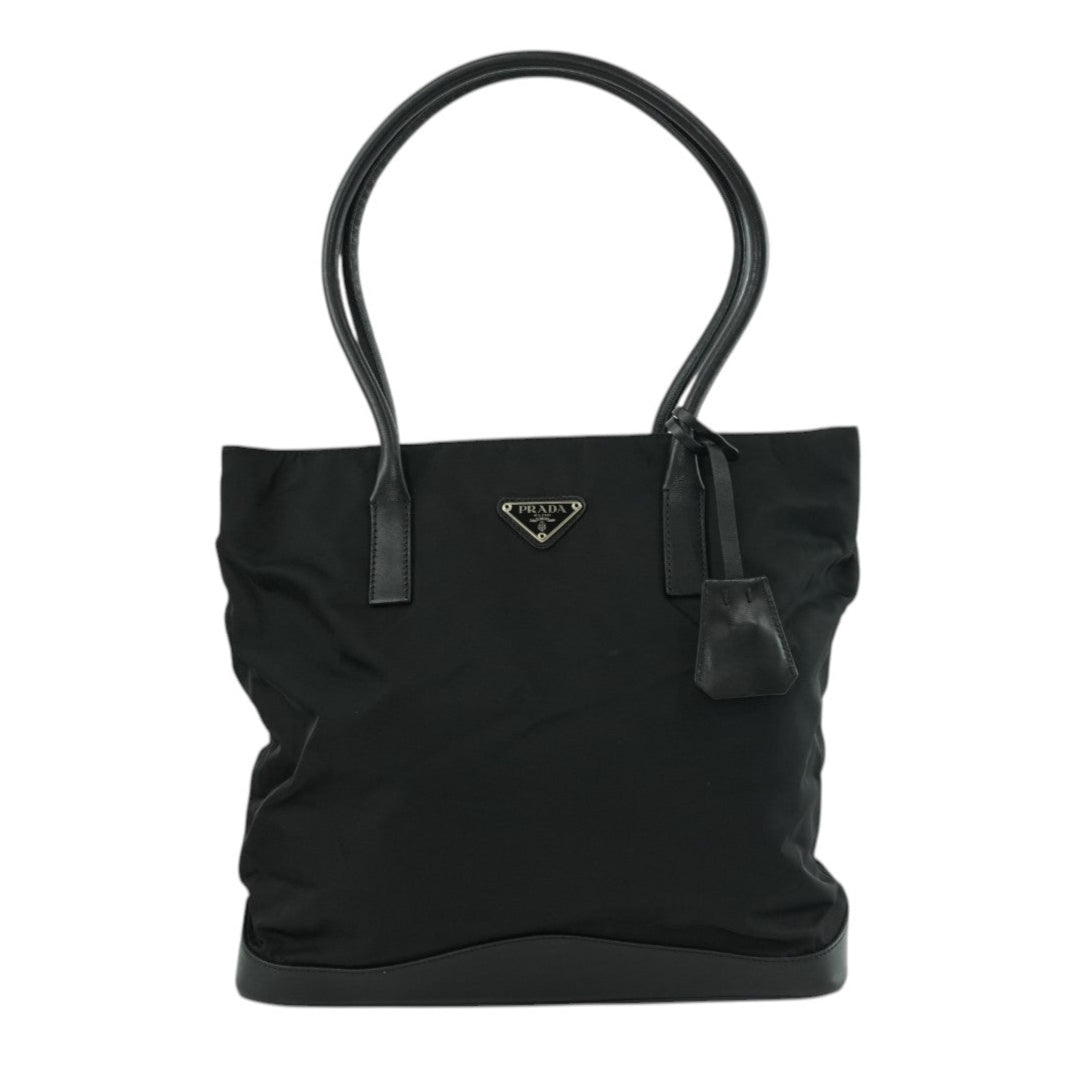Prada Nylon Handbag Black Used