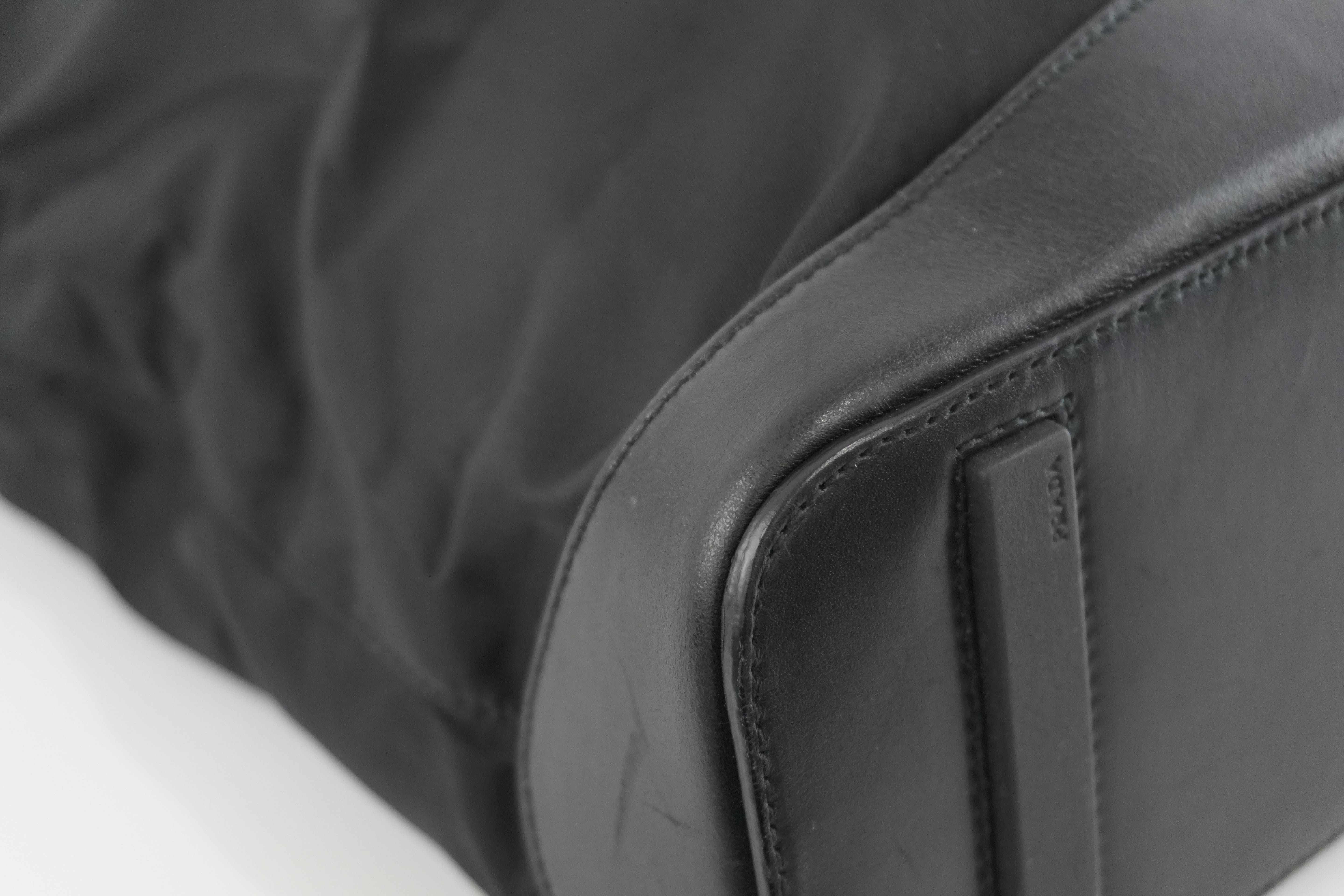 Prada Nylon Handbag Black Used