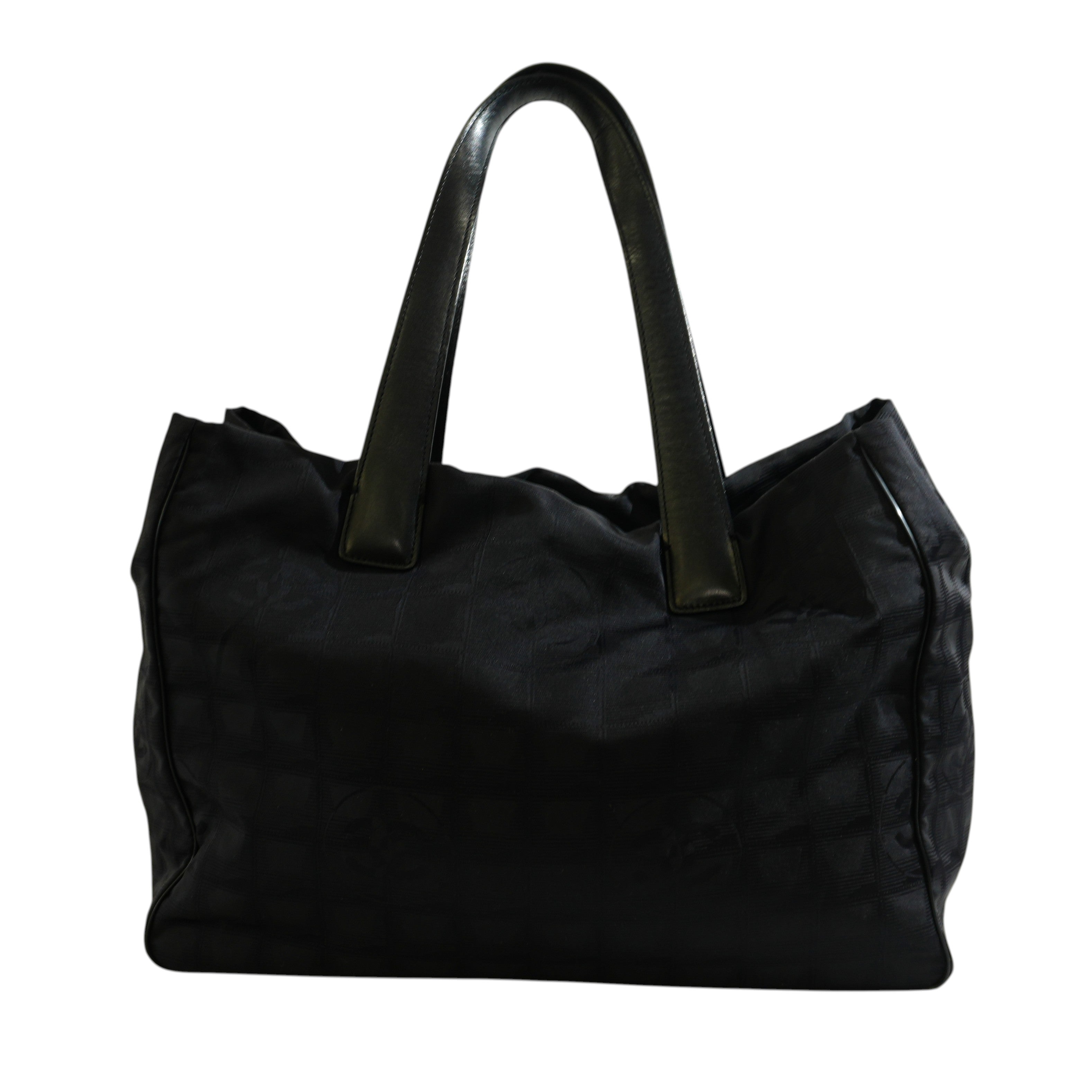 Pre-owned Chanel New Travel Line Tote Bag Black