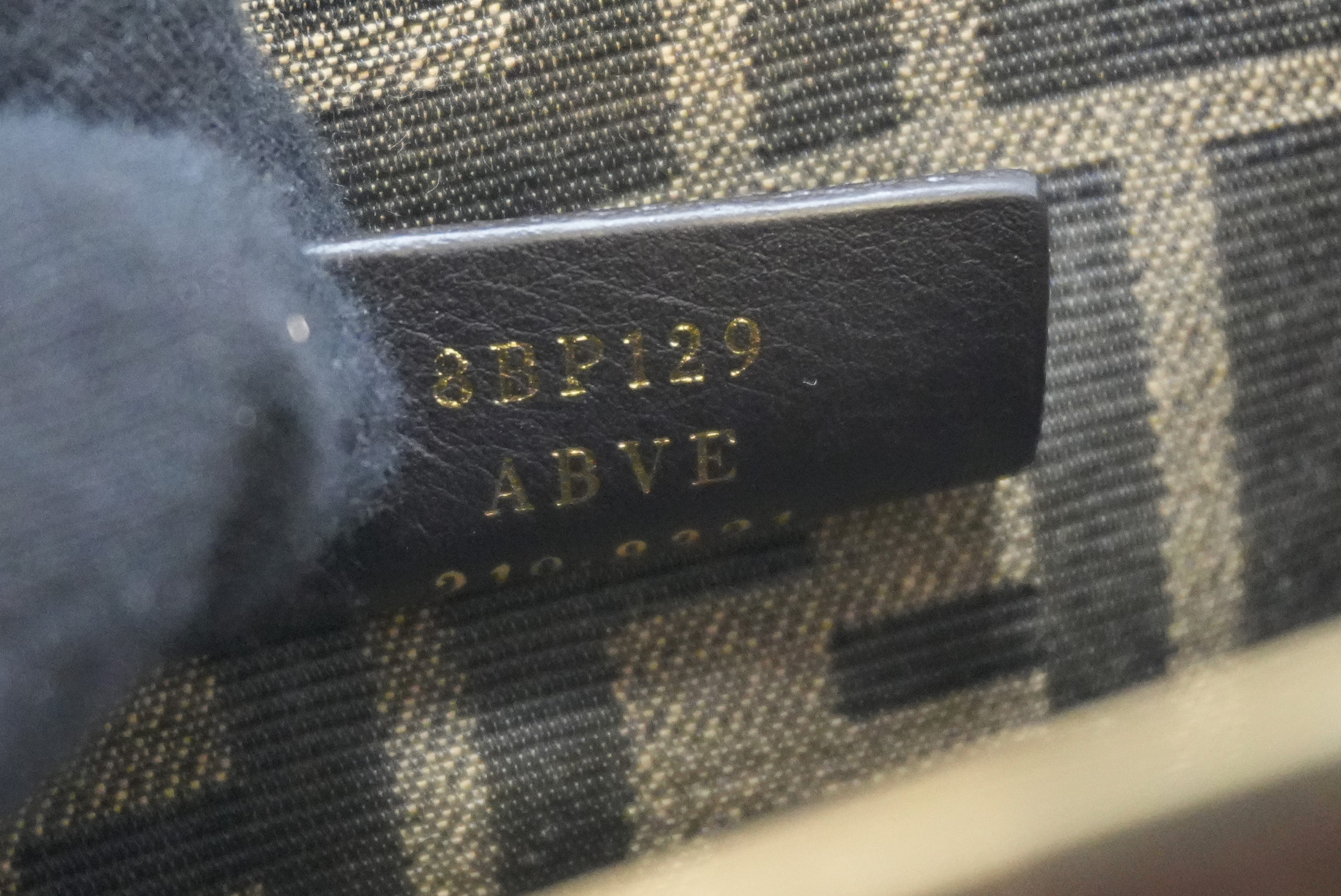 Fendi Leather First Clutch Shoulder Bag Green Used