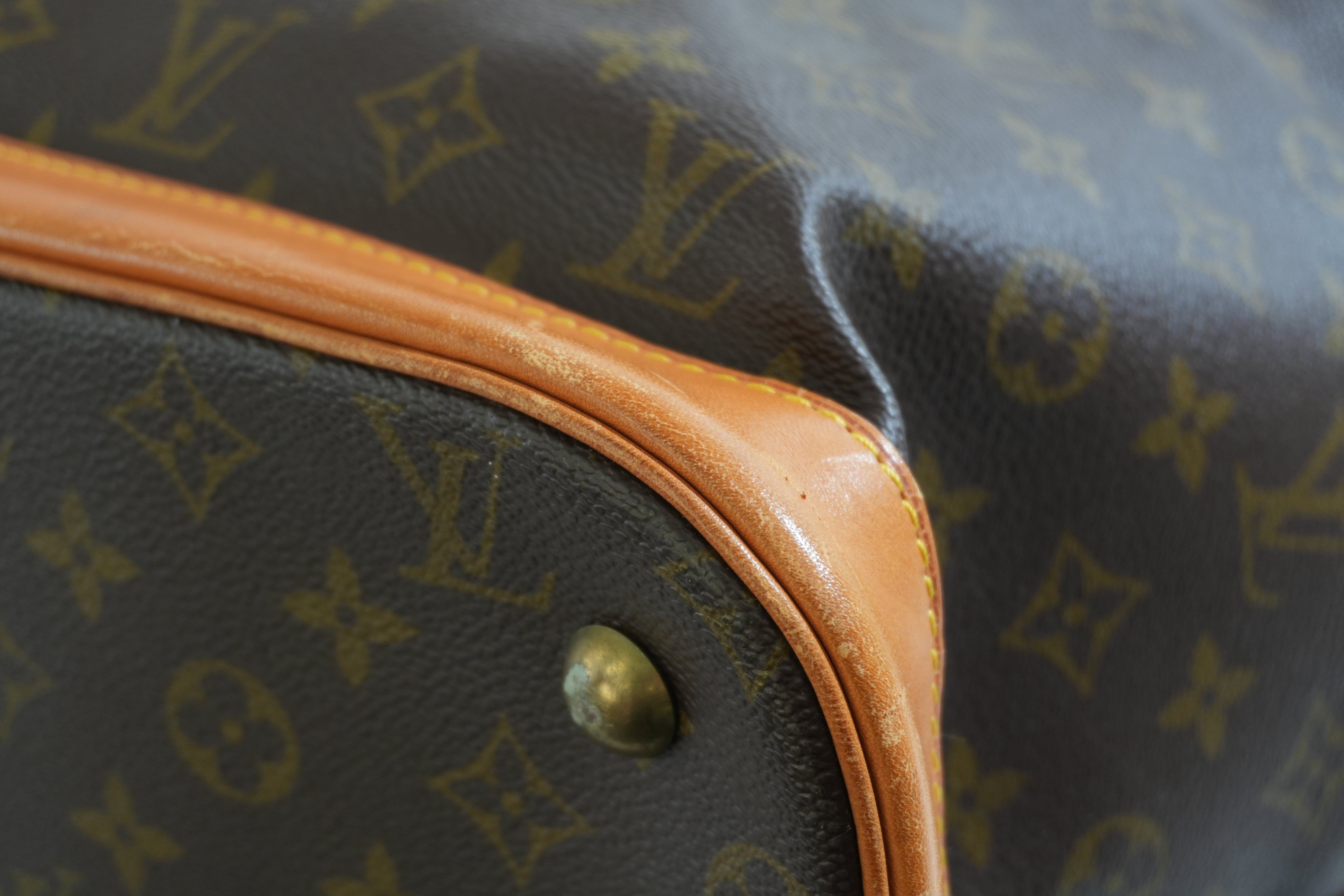 Pre-owned Louis Vuitton Monogram Cruiser Travel Bag 50