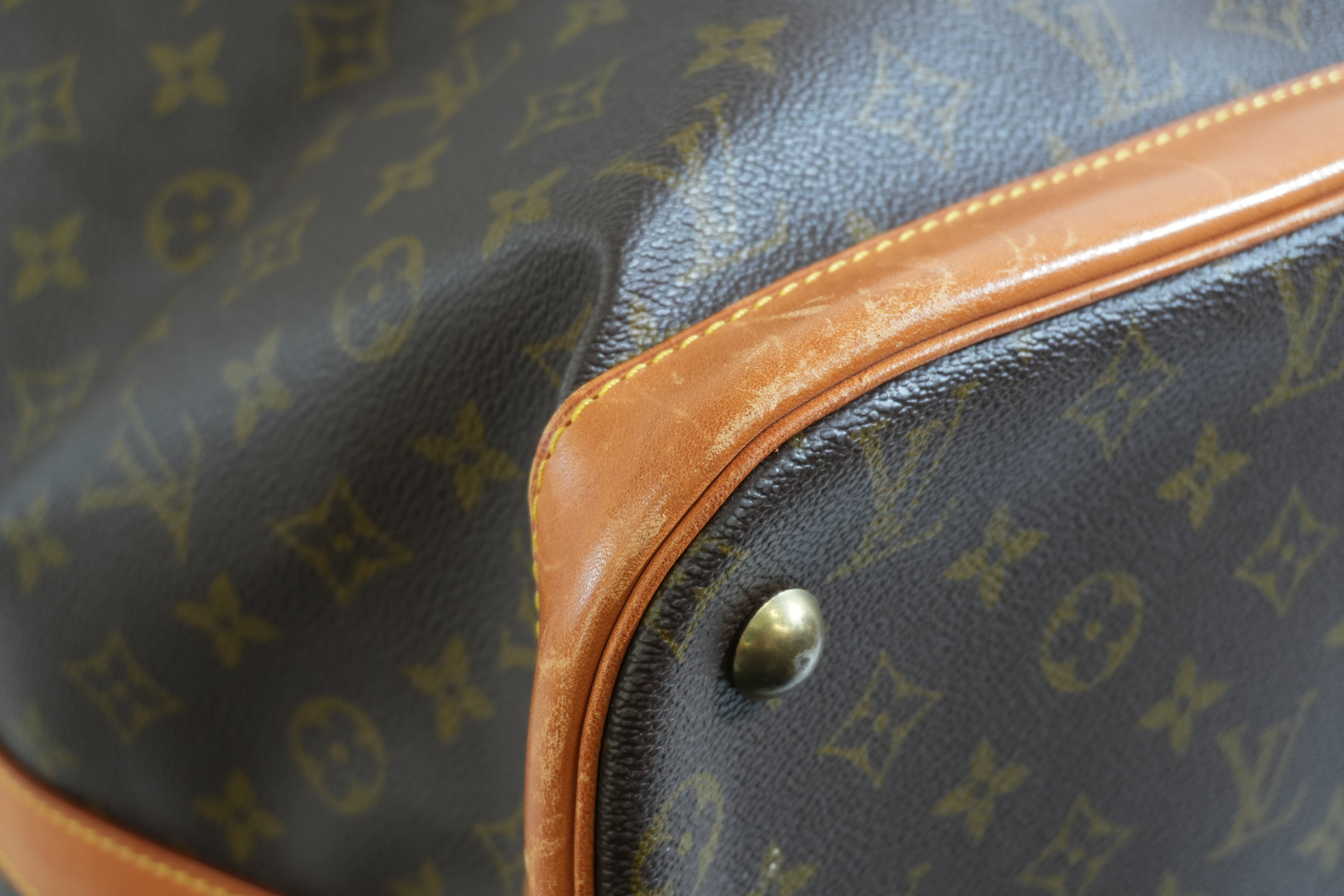 Pre-owned Louis Vuitton Monogram Cruiser Travel Bag 50