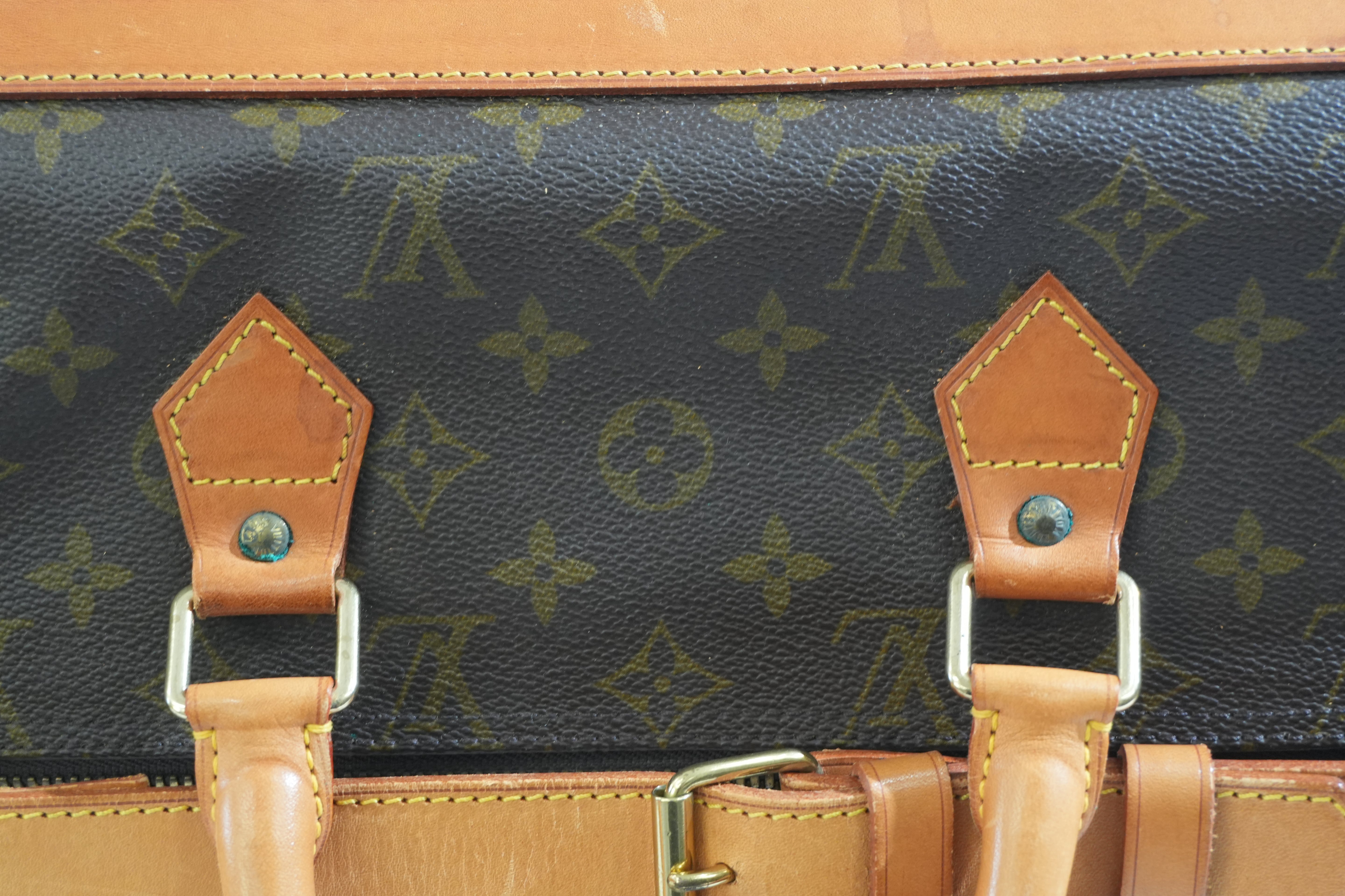 Pre-owned Louis Vuitton Monogram Cruiser Travel Bag 50