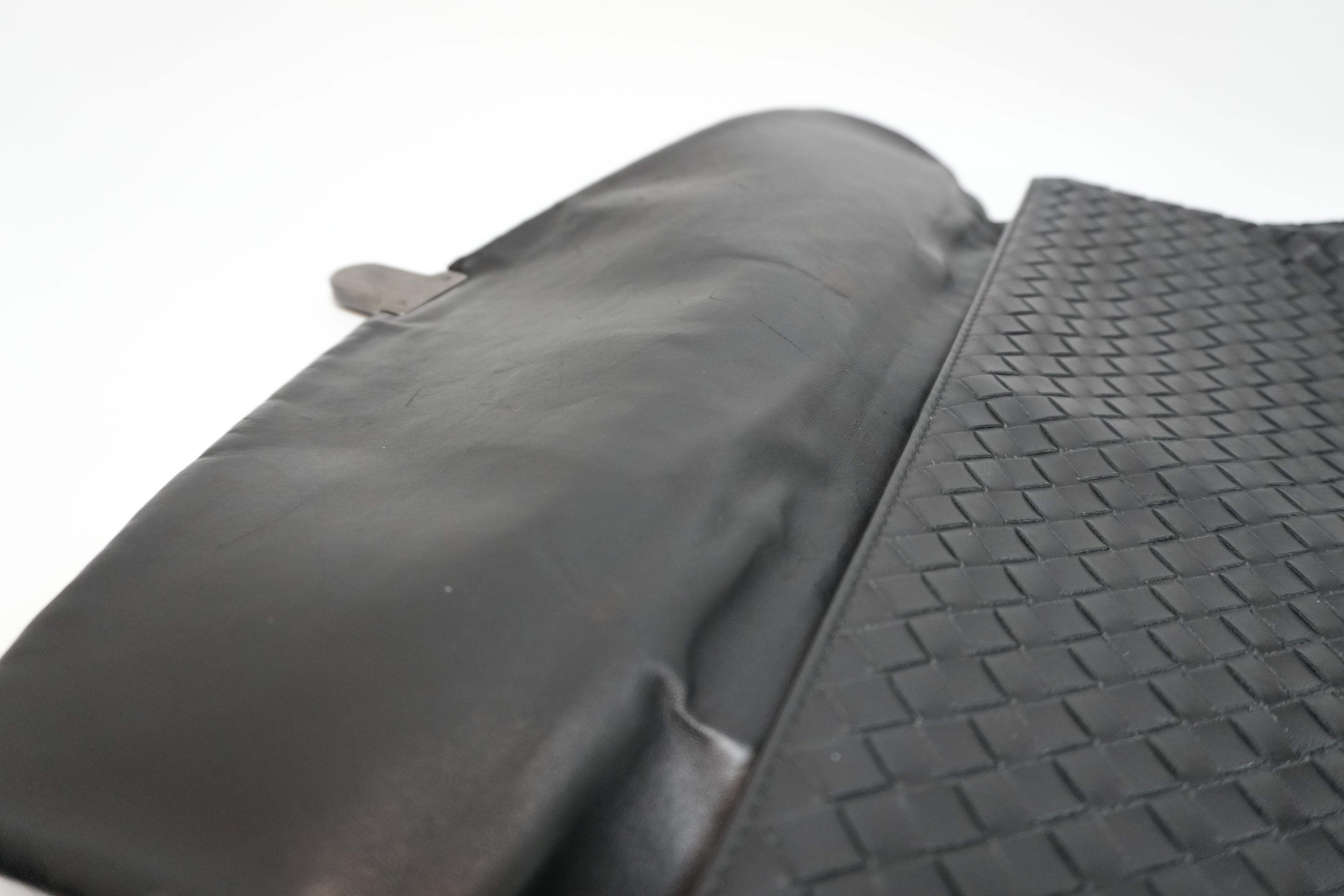 Bottega Veneta Intrecciato Briefcase Leather Used