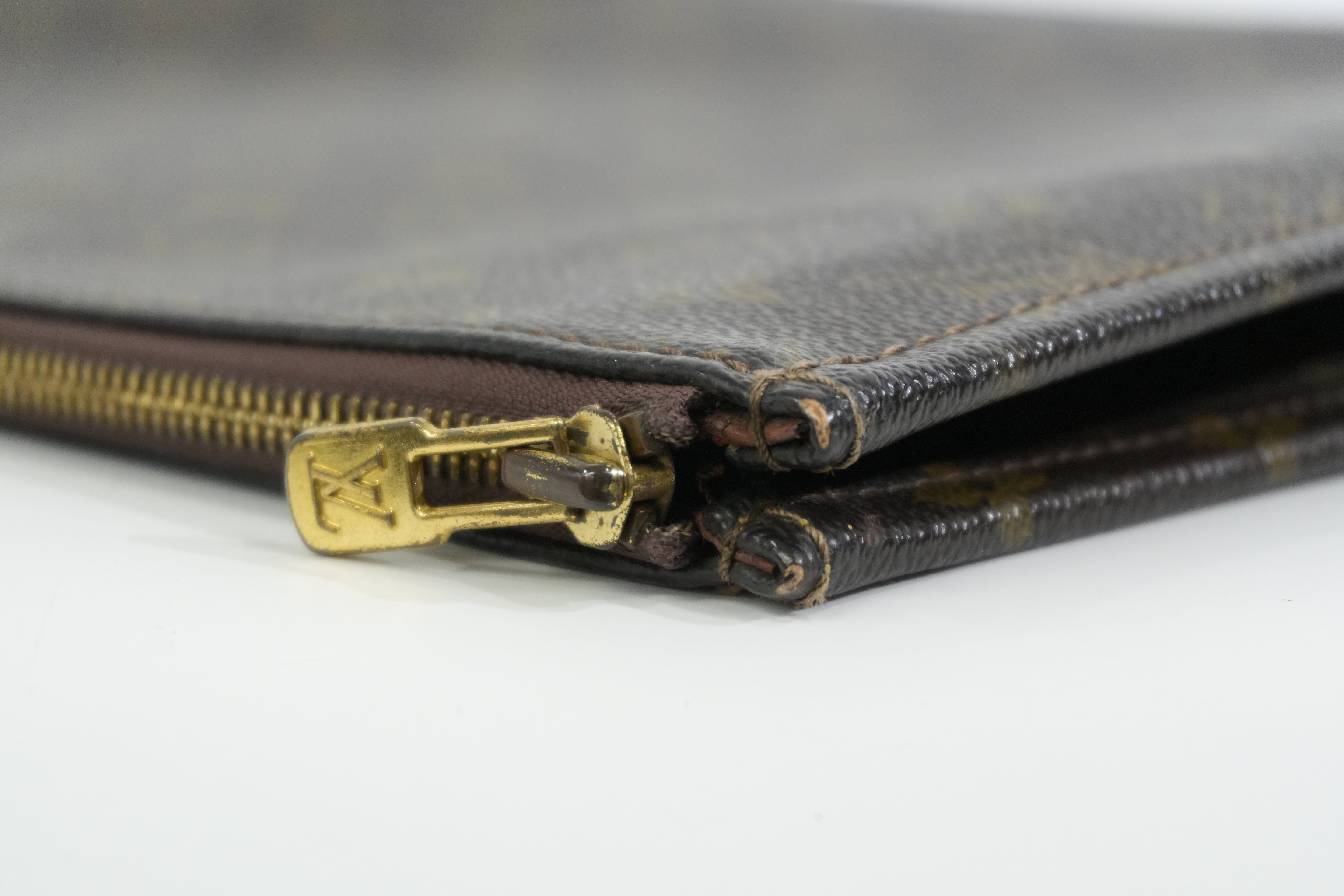 Pre-owned Louis Vuitton Monogram Pochette Document Clutch Bag