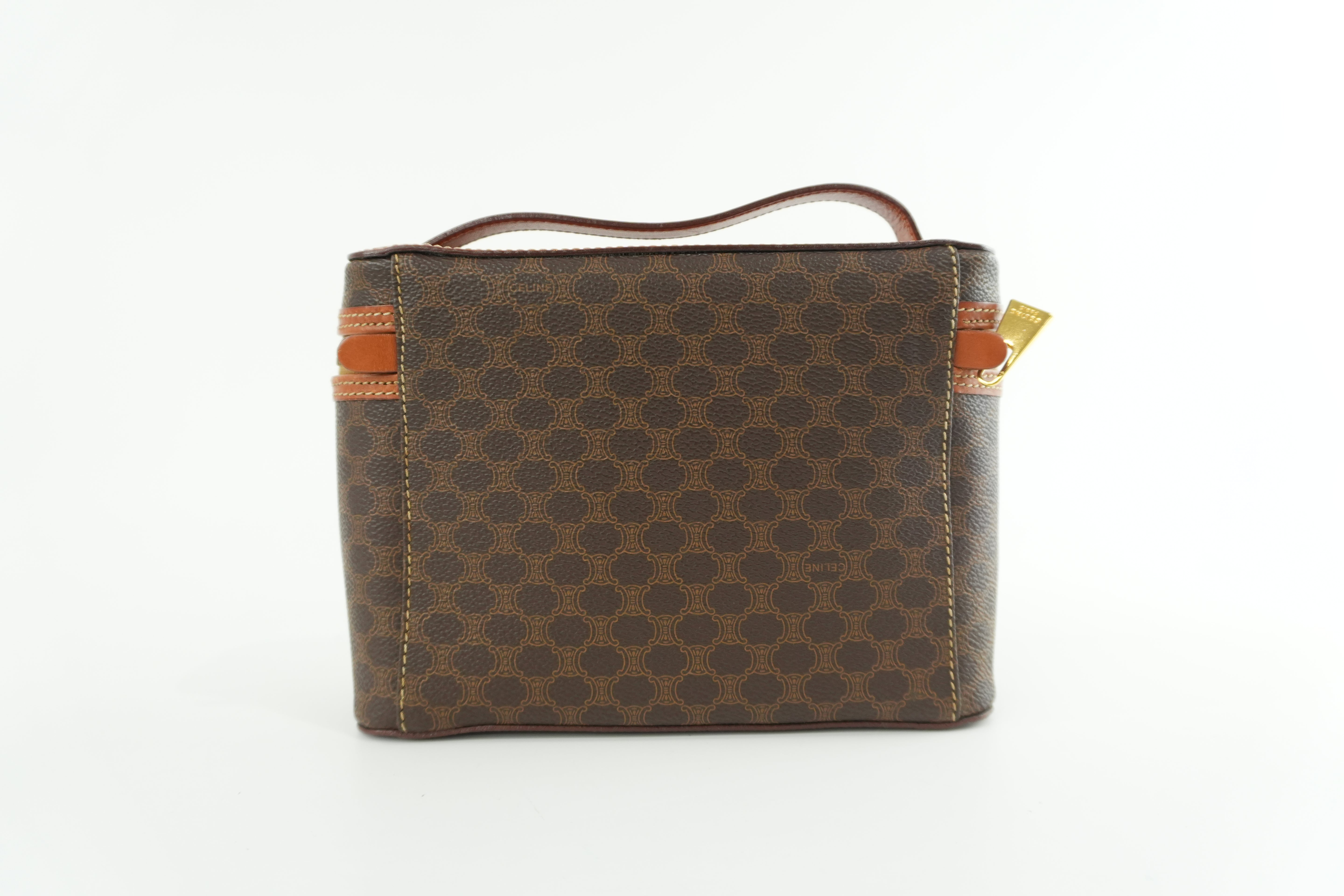Celine Macadam Vanity Bag Used