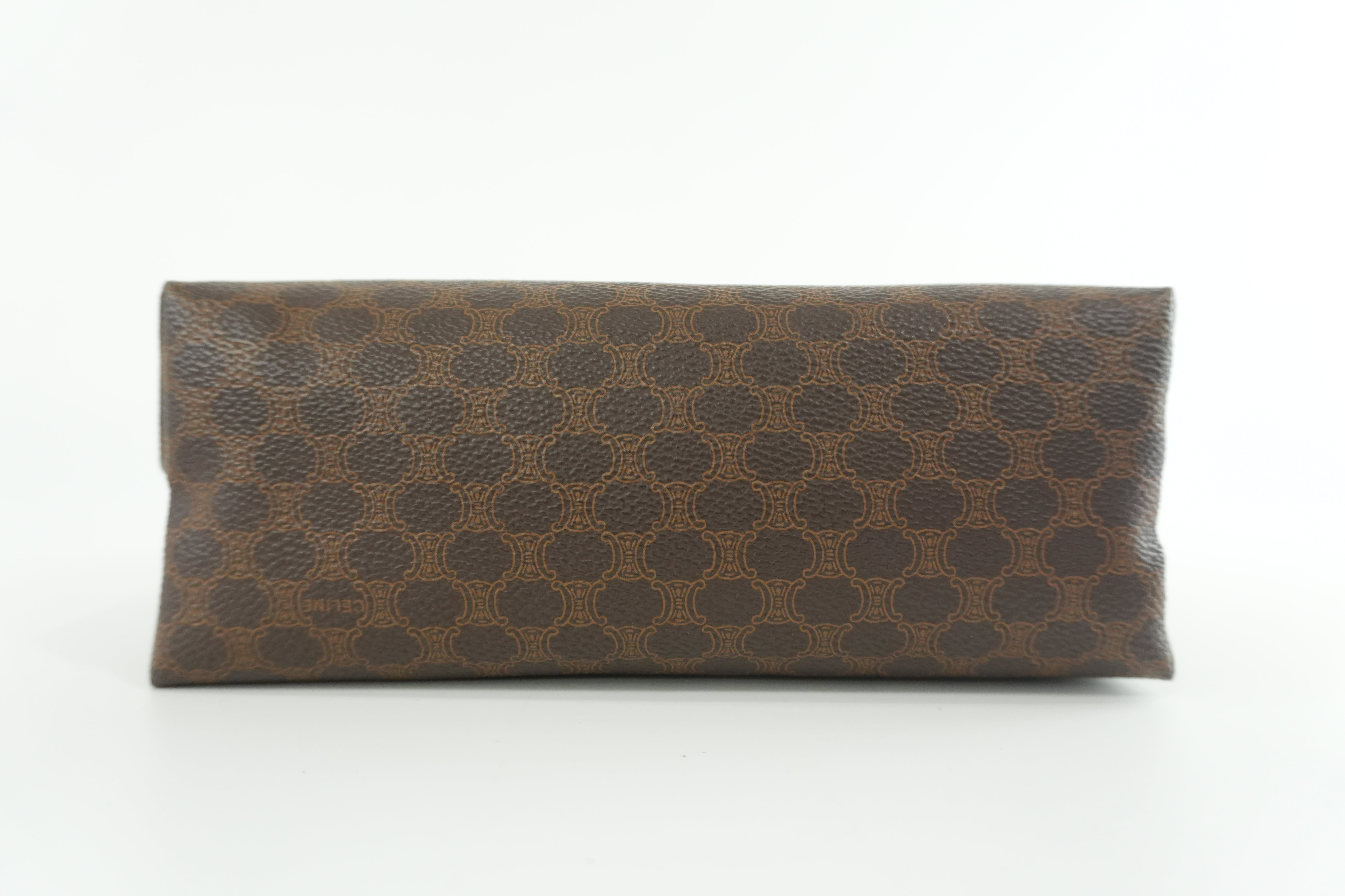 Celine Macadam Accessories Pouch Used