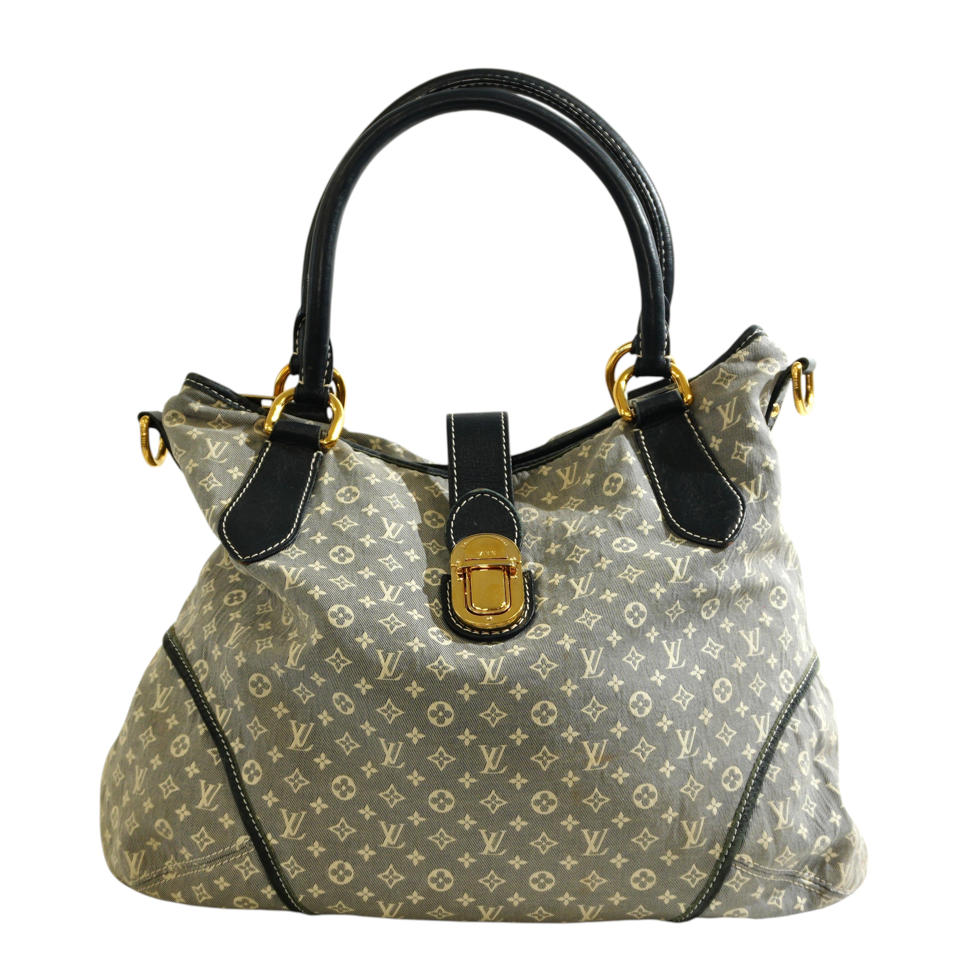Pre-owned Louis Vuitton Monogram Idylle Elegie Tote Bag Grey