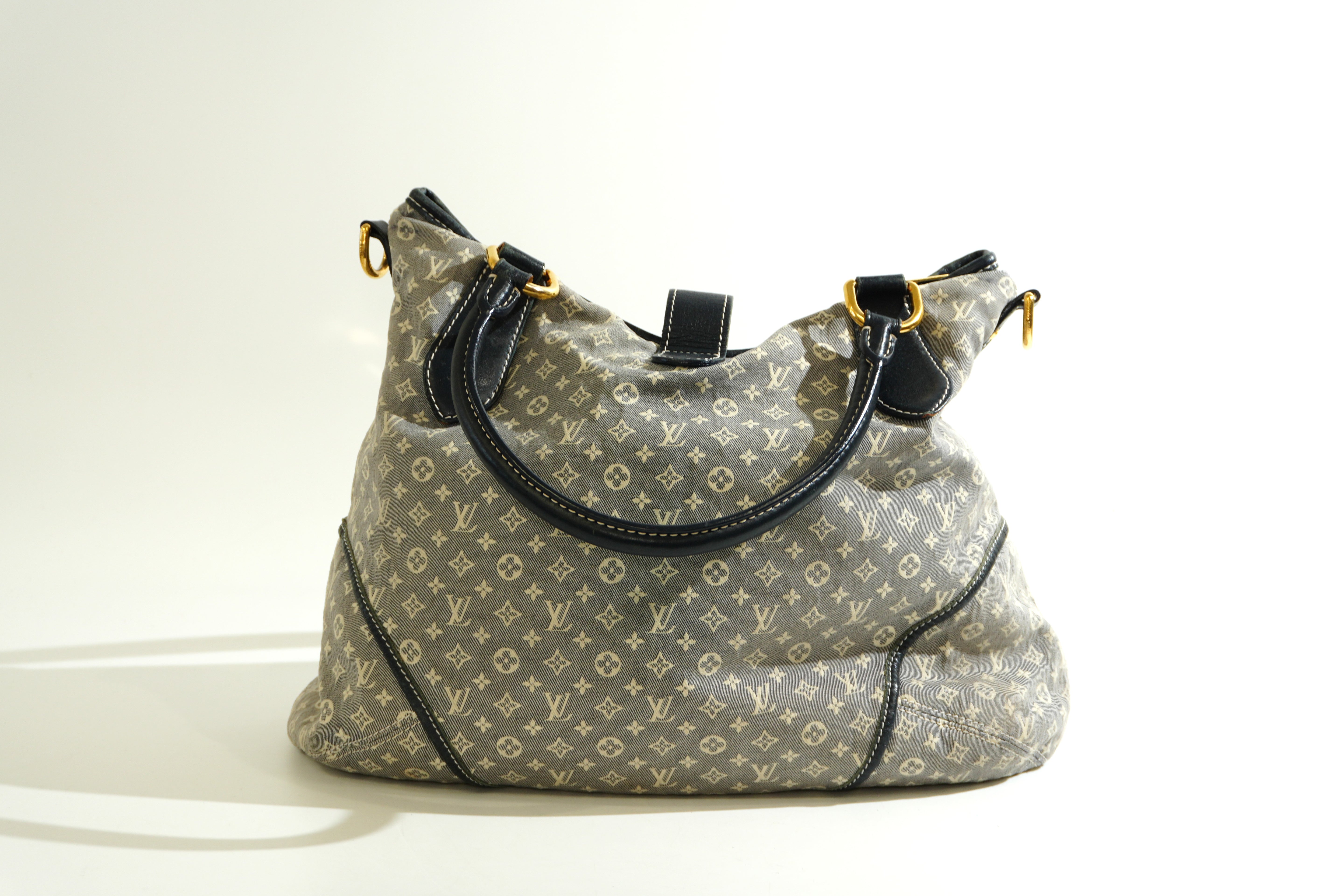Pre-owned Louis Vuitton Monogram Idylle Elegie Tote Bag Grey