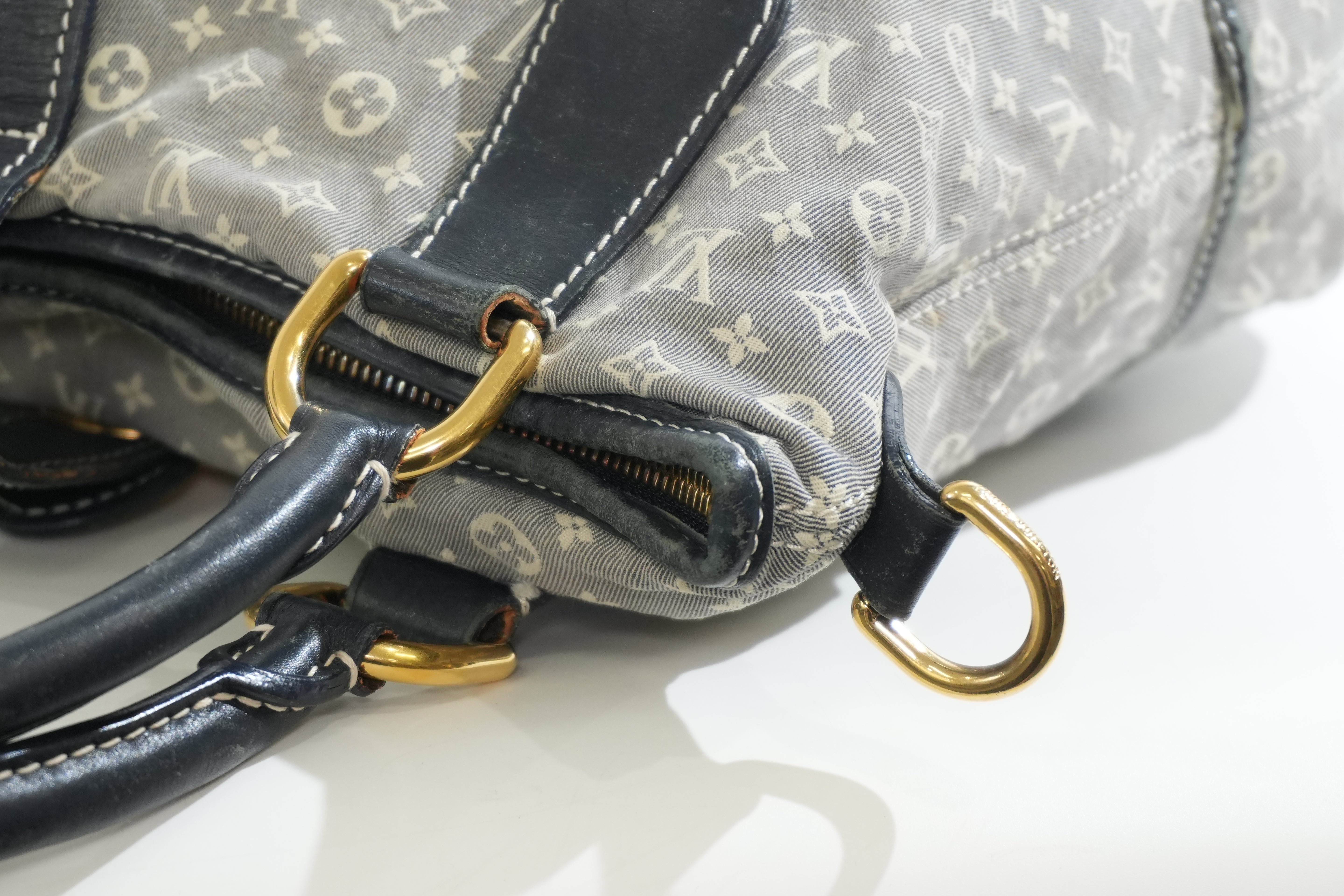 Pre-owned Louis Vuitton Monogram Idylle Elegie Tote Bag Grey