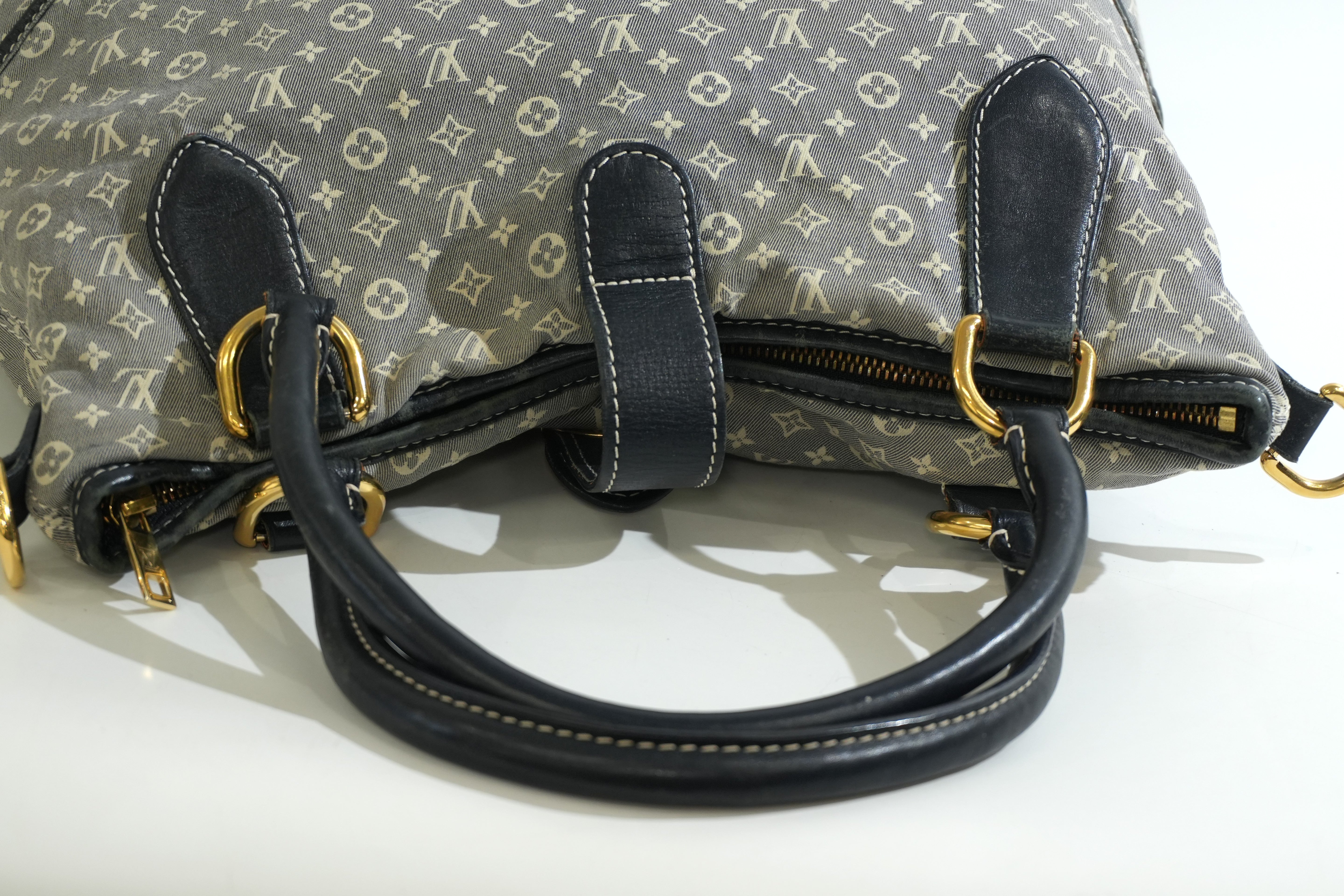 Pre-owned Louis Vuitton Monogram Idylle Elegie Tote Bag Grey