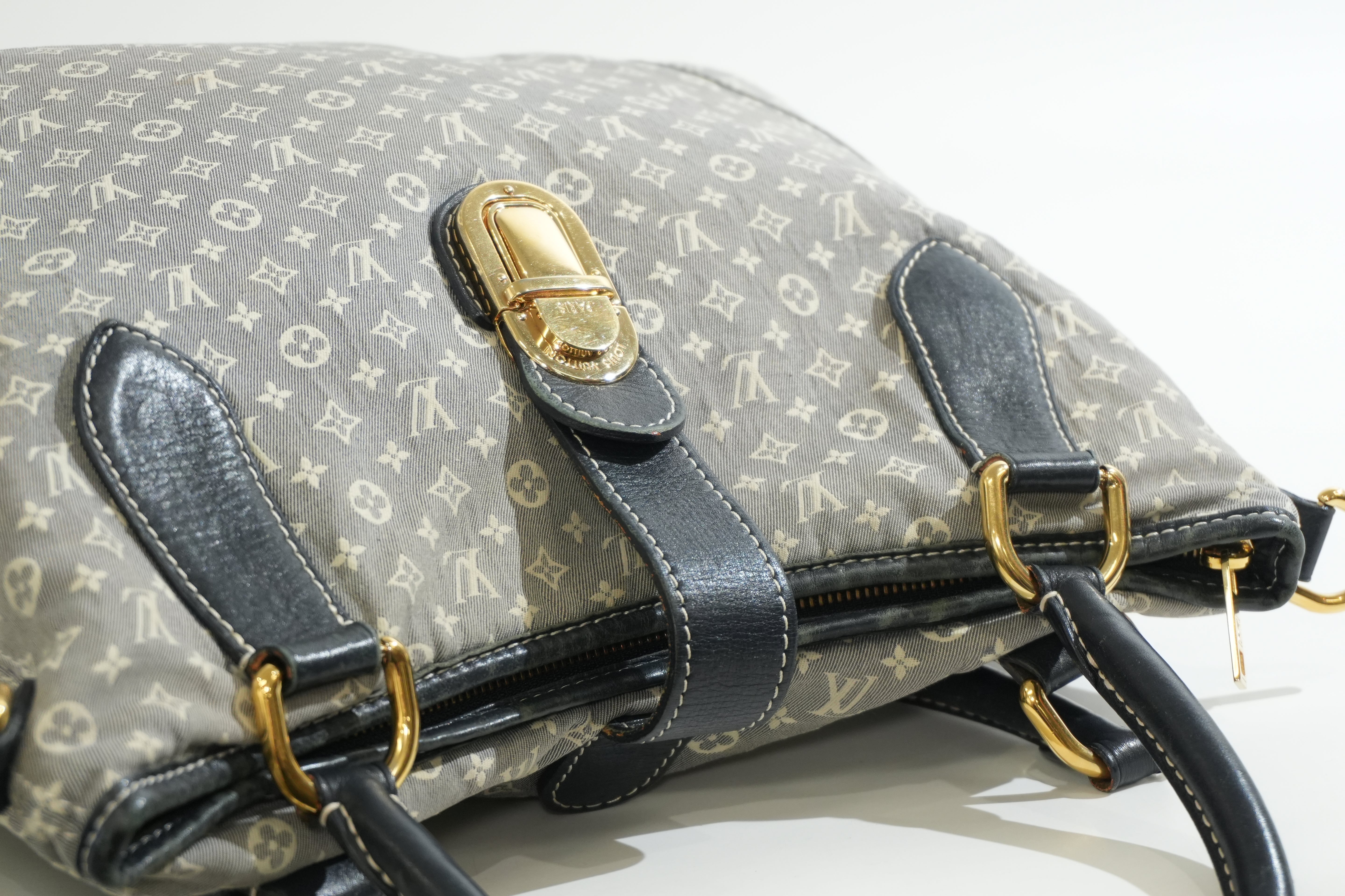 Pre-owned Louis Vuitton Monogram Idylle Elegie Tote Bag Grey