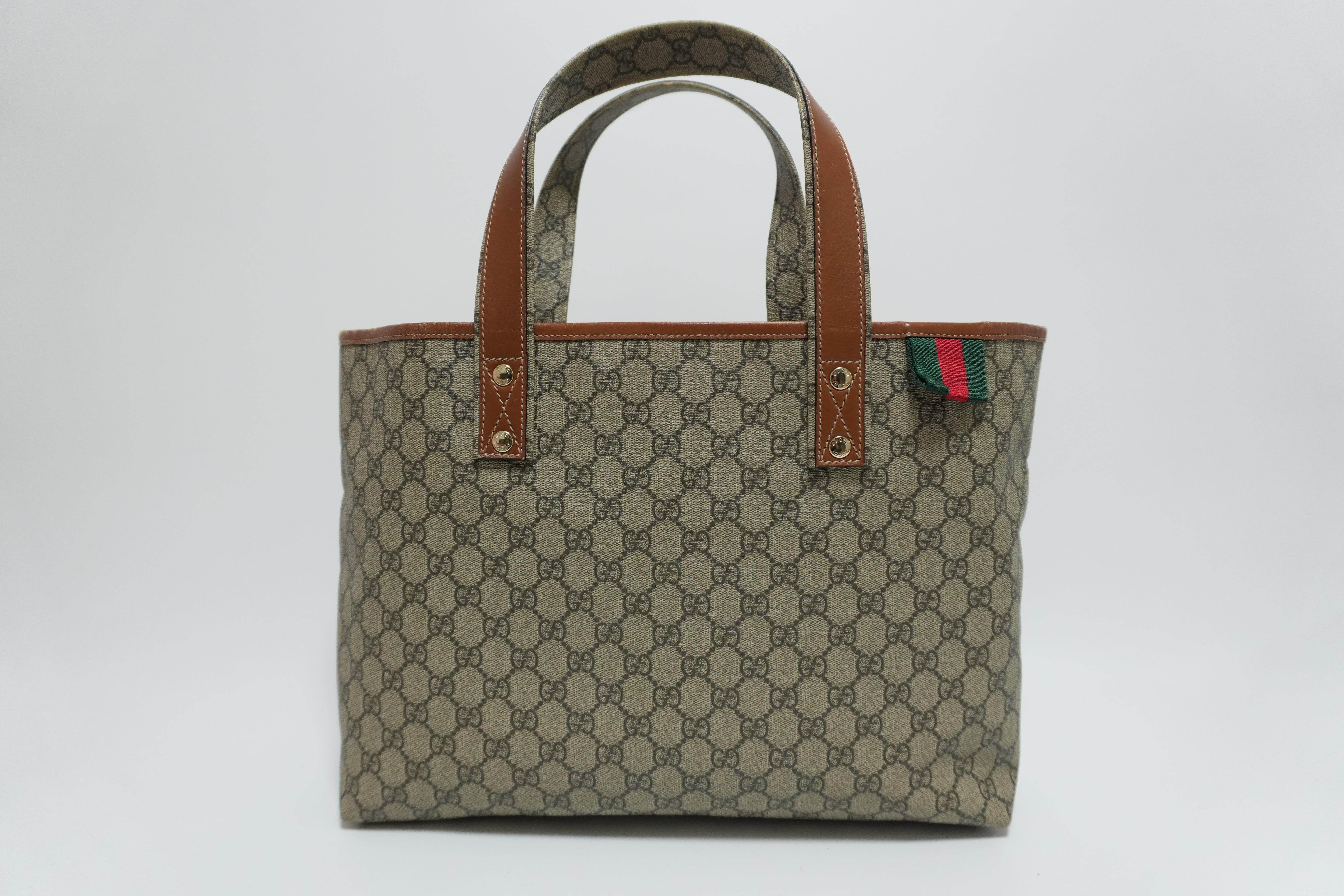 Gucci Small Loop Sheryline Tote Bag Canvas Used