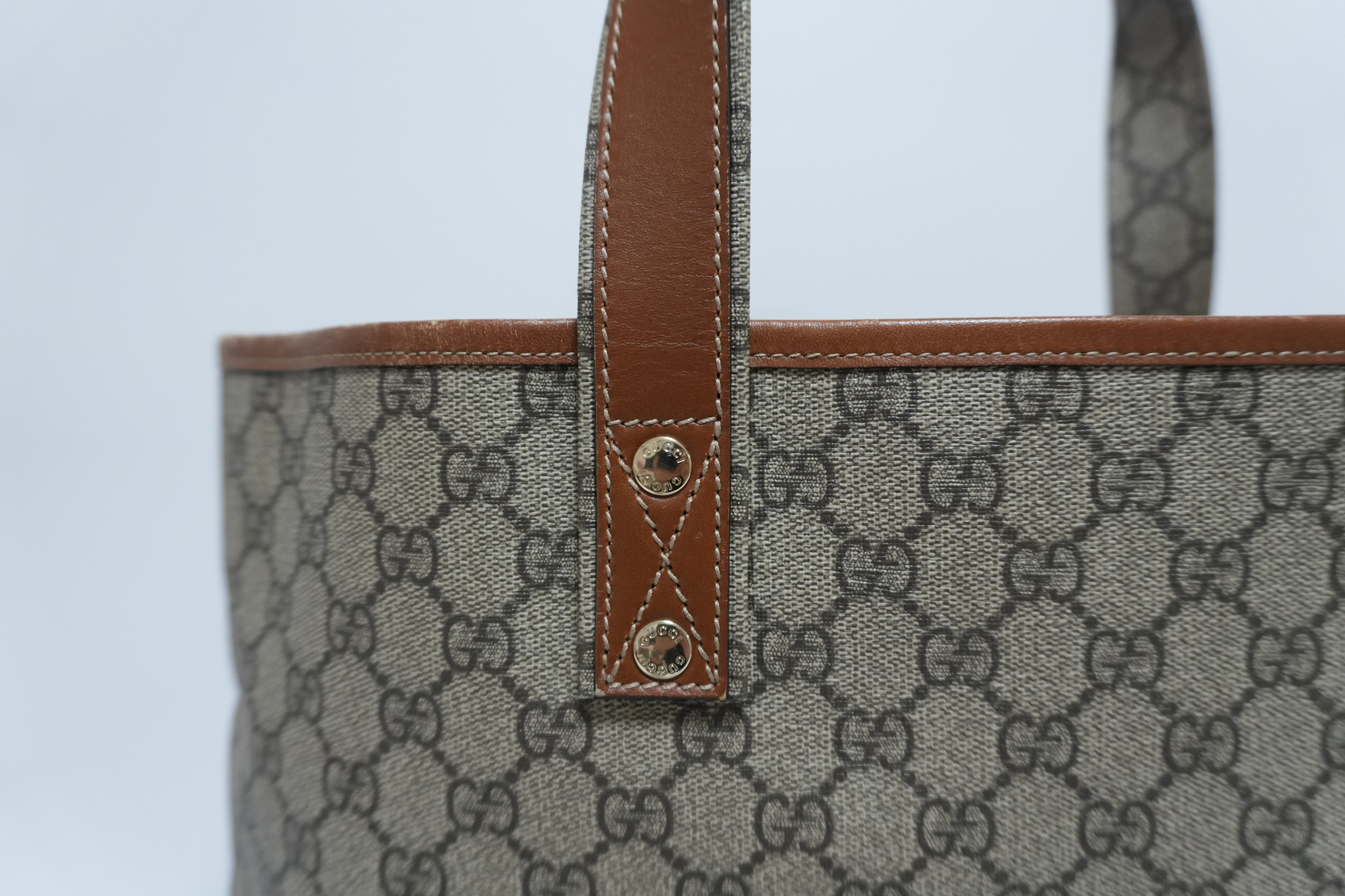 Gucci Small Loop Sheryline Tote Bag Canvas Used