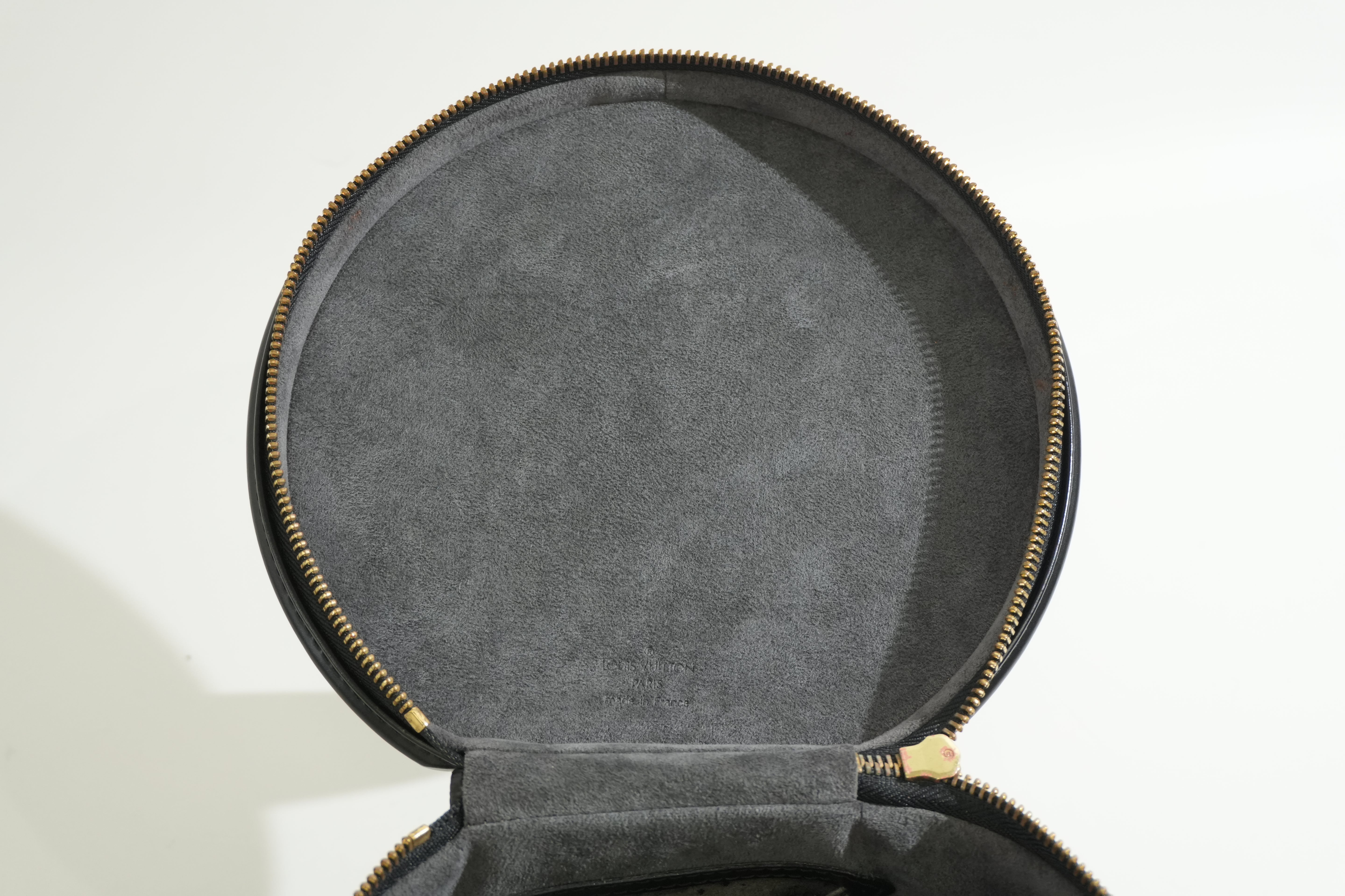 Pre-owned Louis Vuitton Epi Cannes Vanity Bag Black