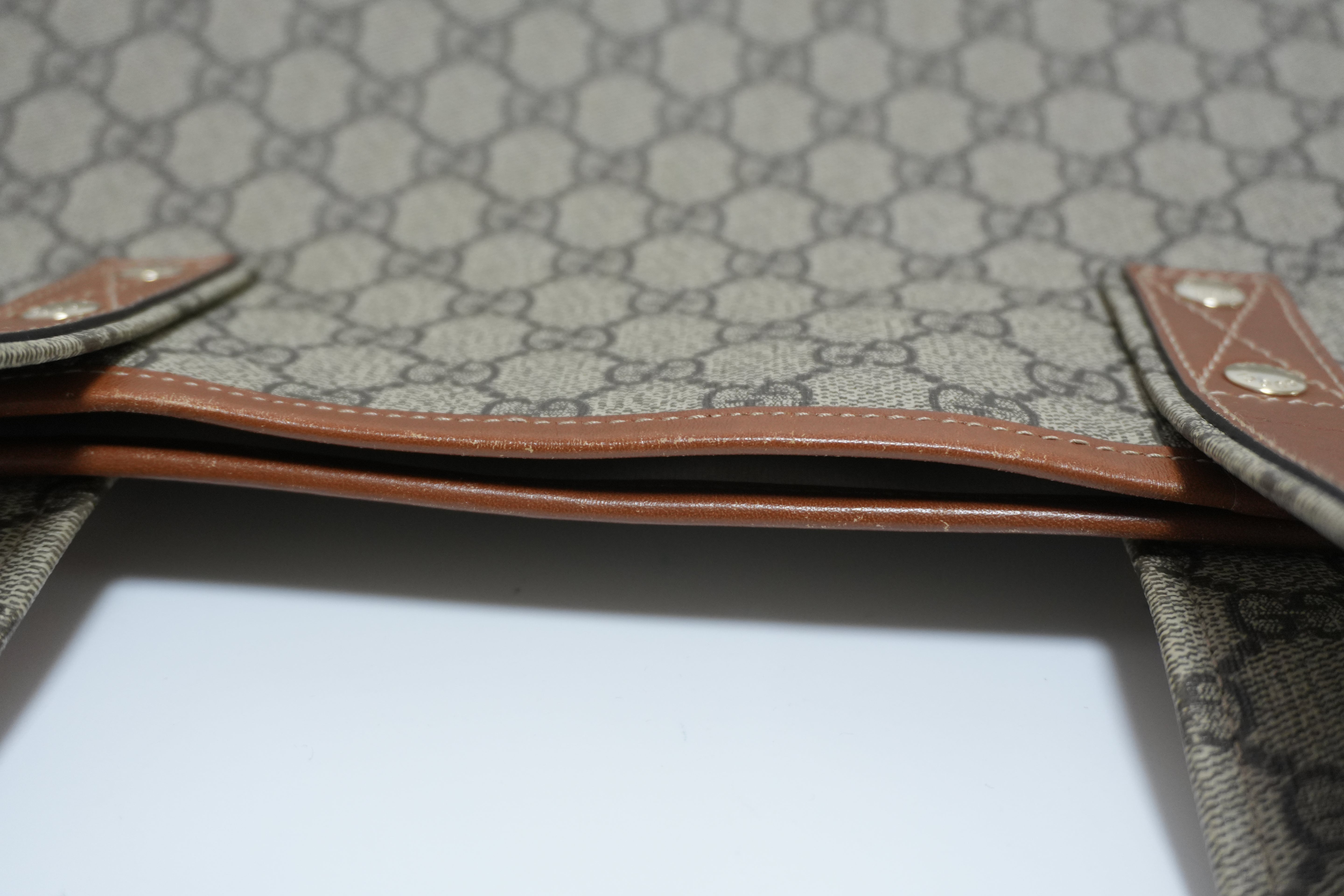 Gucci Small Loop Sheryline Tote Bag Canvas Used