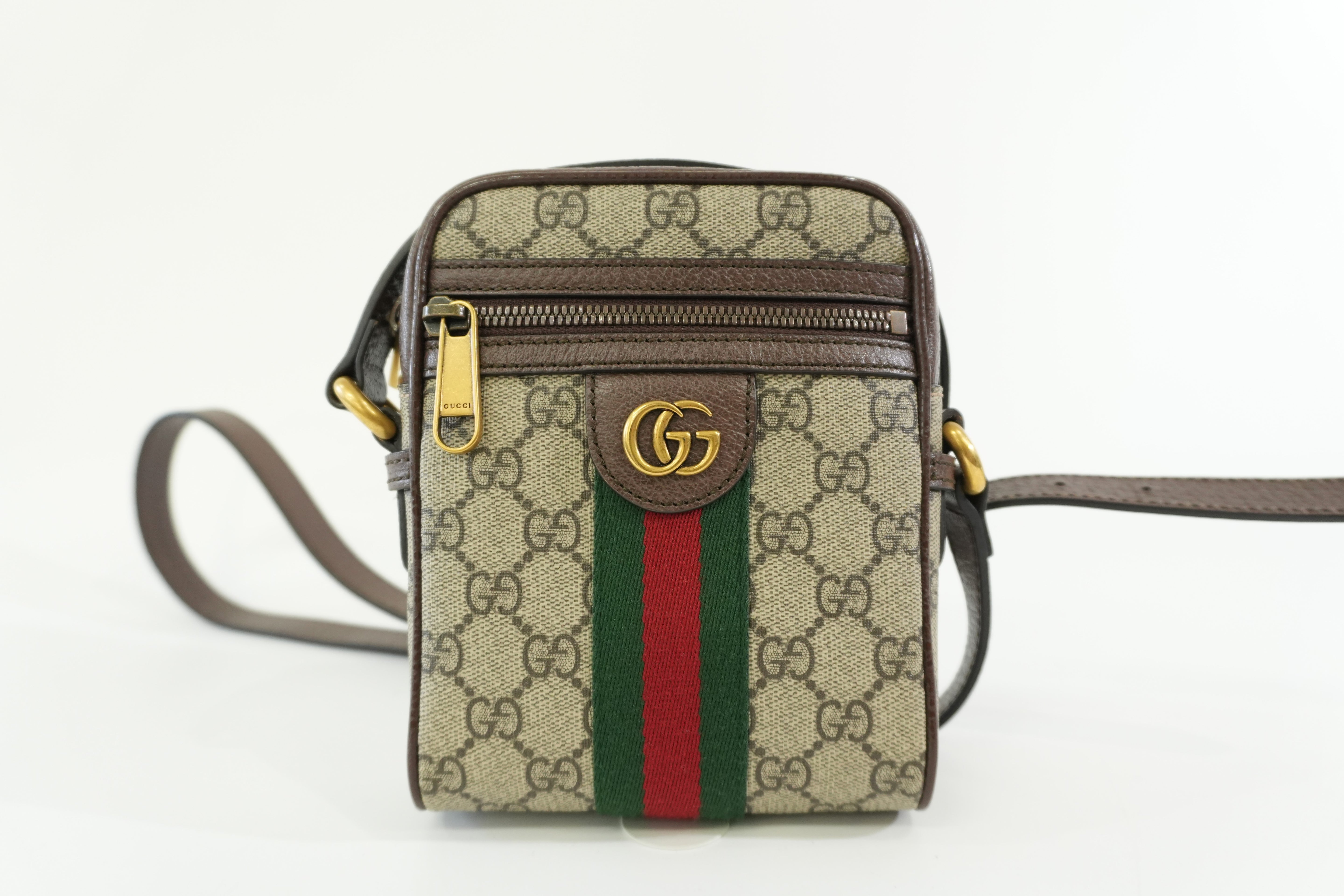 Pre-owned Gucci Ophidia Shoulder Bag