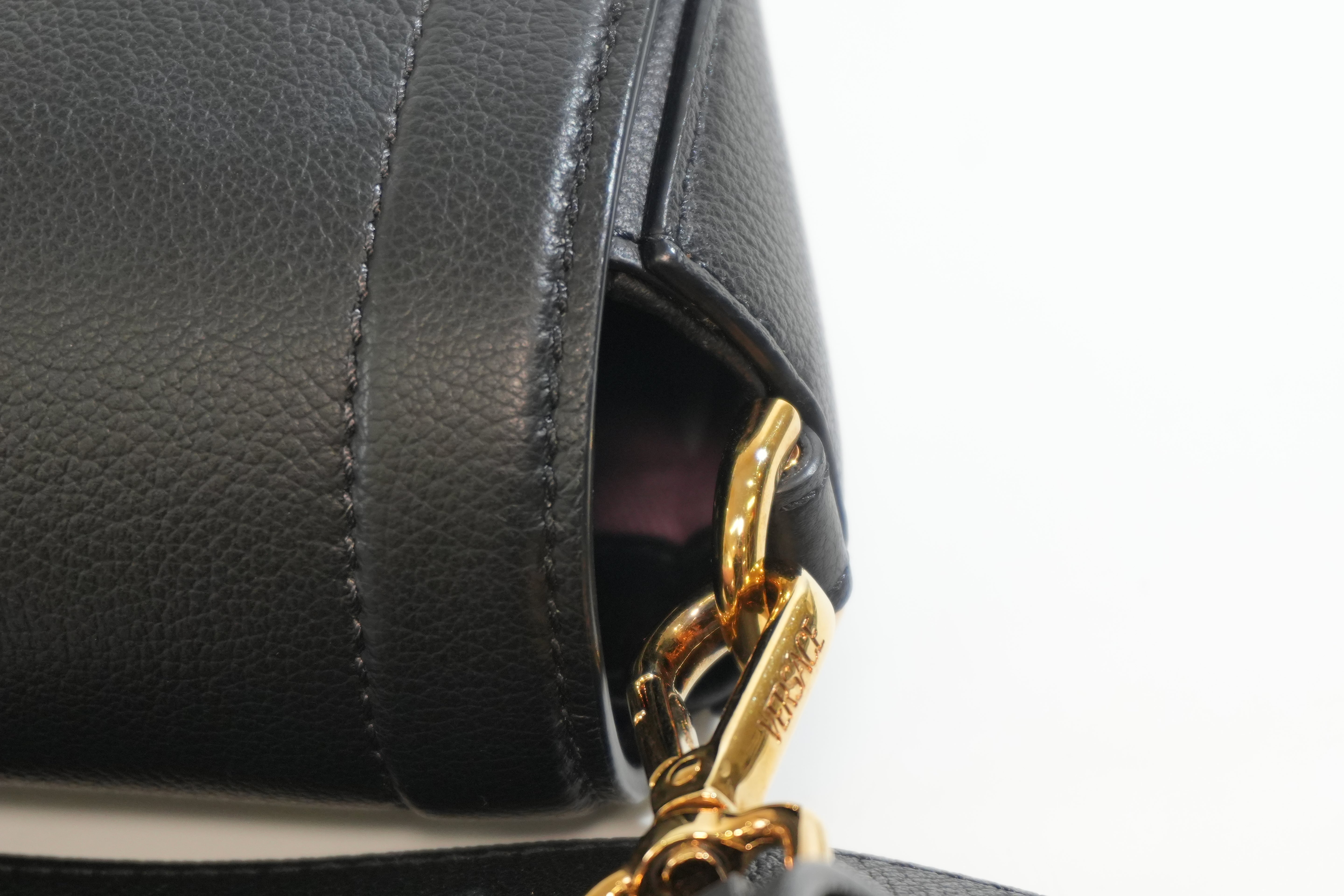 Pre-owned Versace Crossbody Bag Black