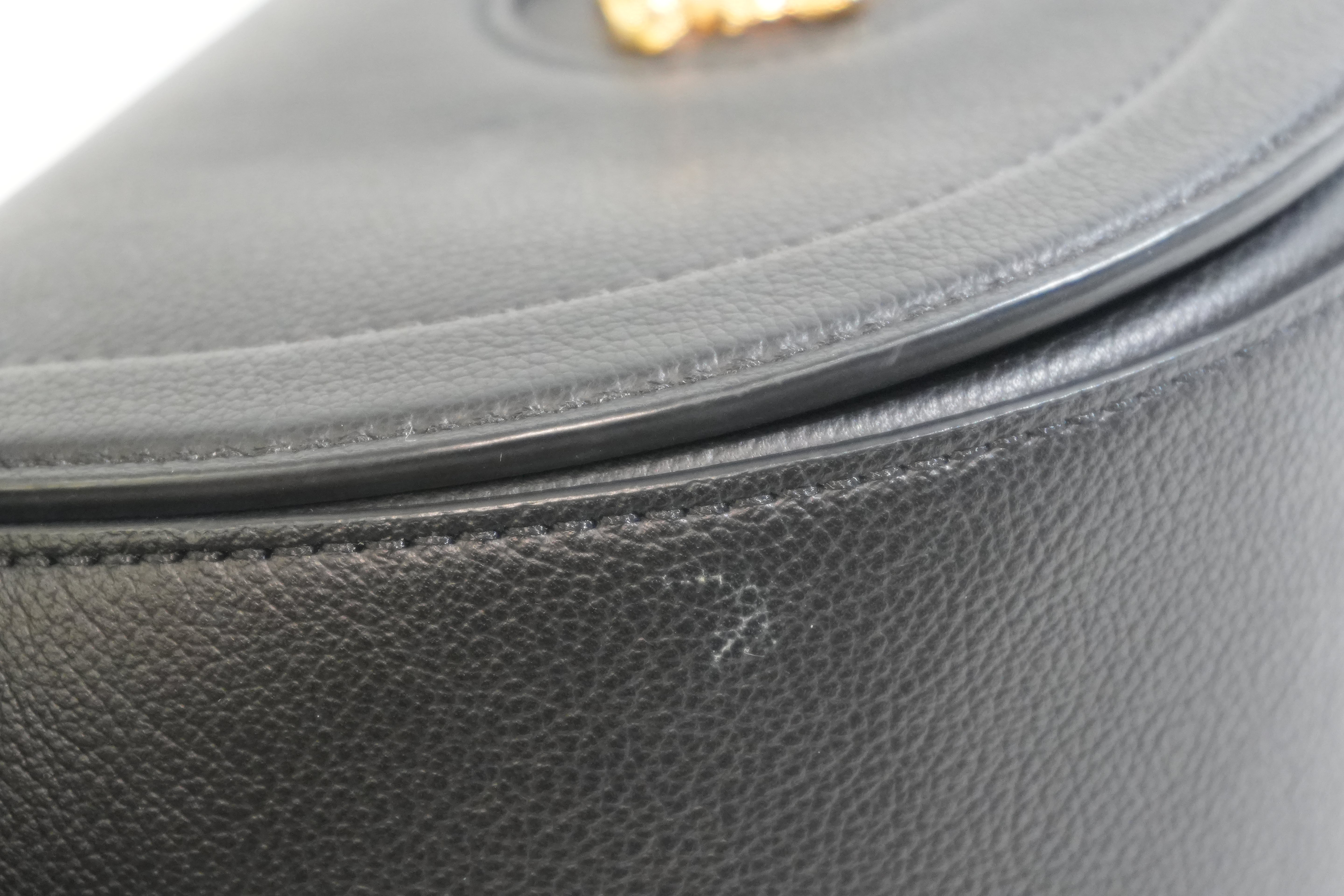 Pre-owned Versace Crossbody Bag Black