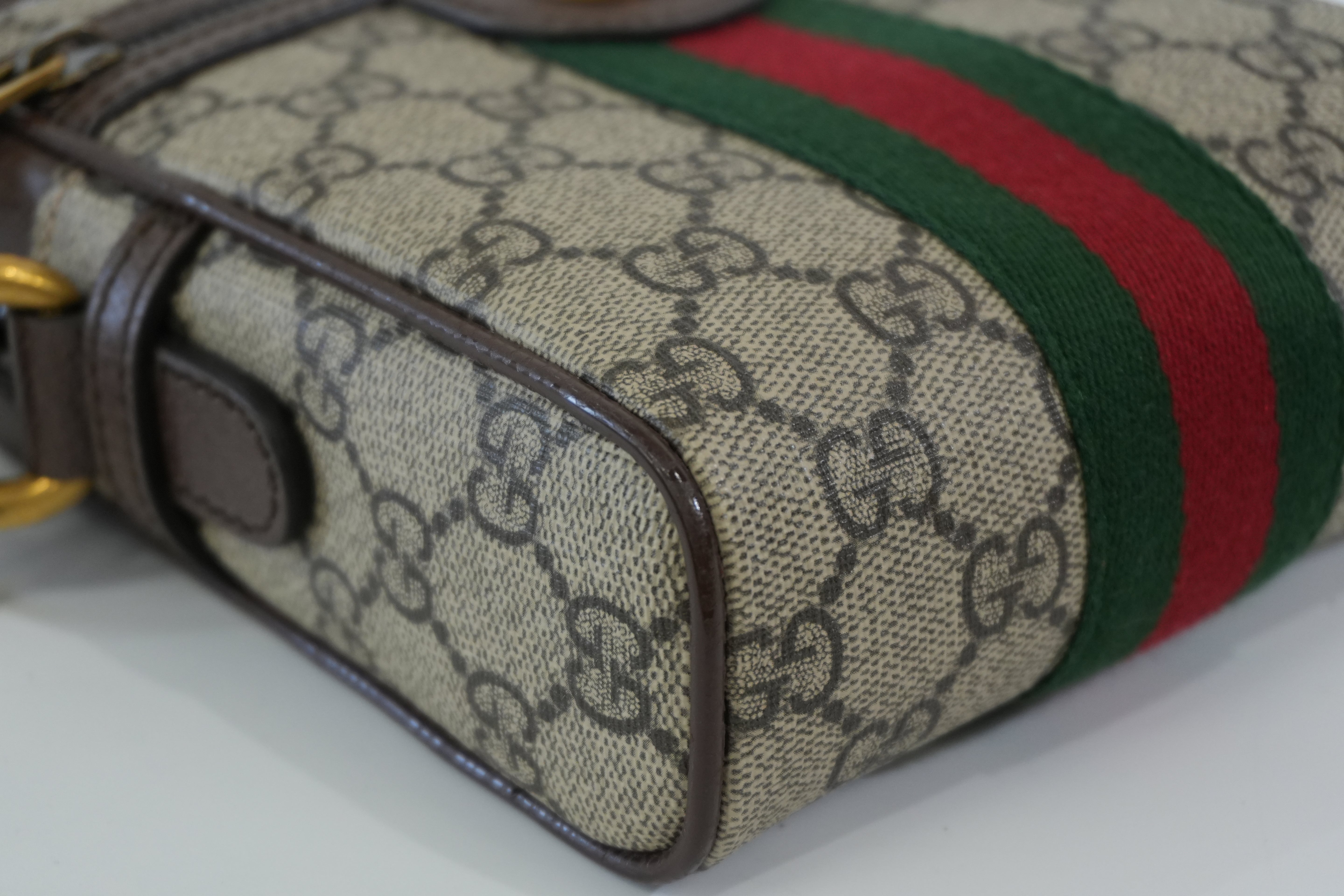 Pre-owned Gucci Ophidia Shoulder Bag