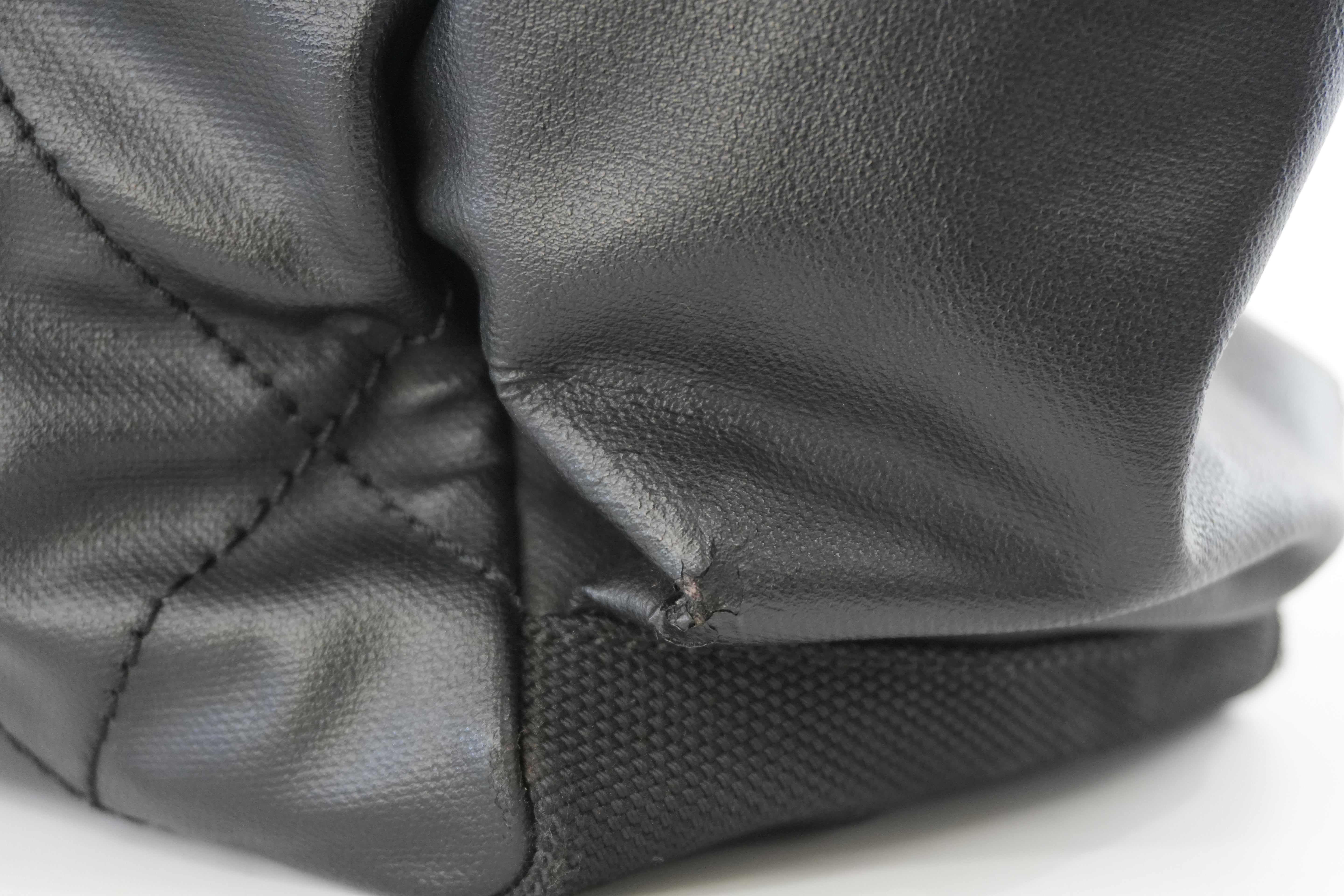 Chanel Paris Biatriz GM Tote Bag Black Used