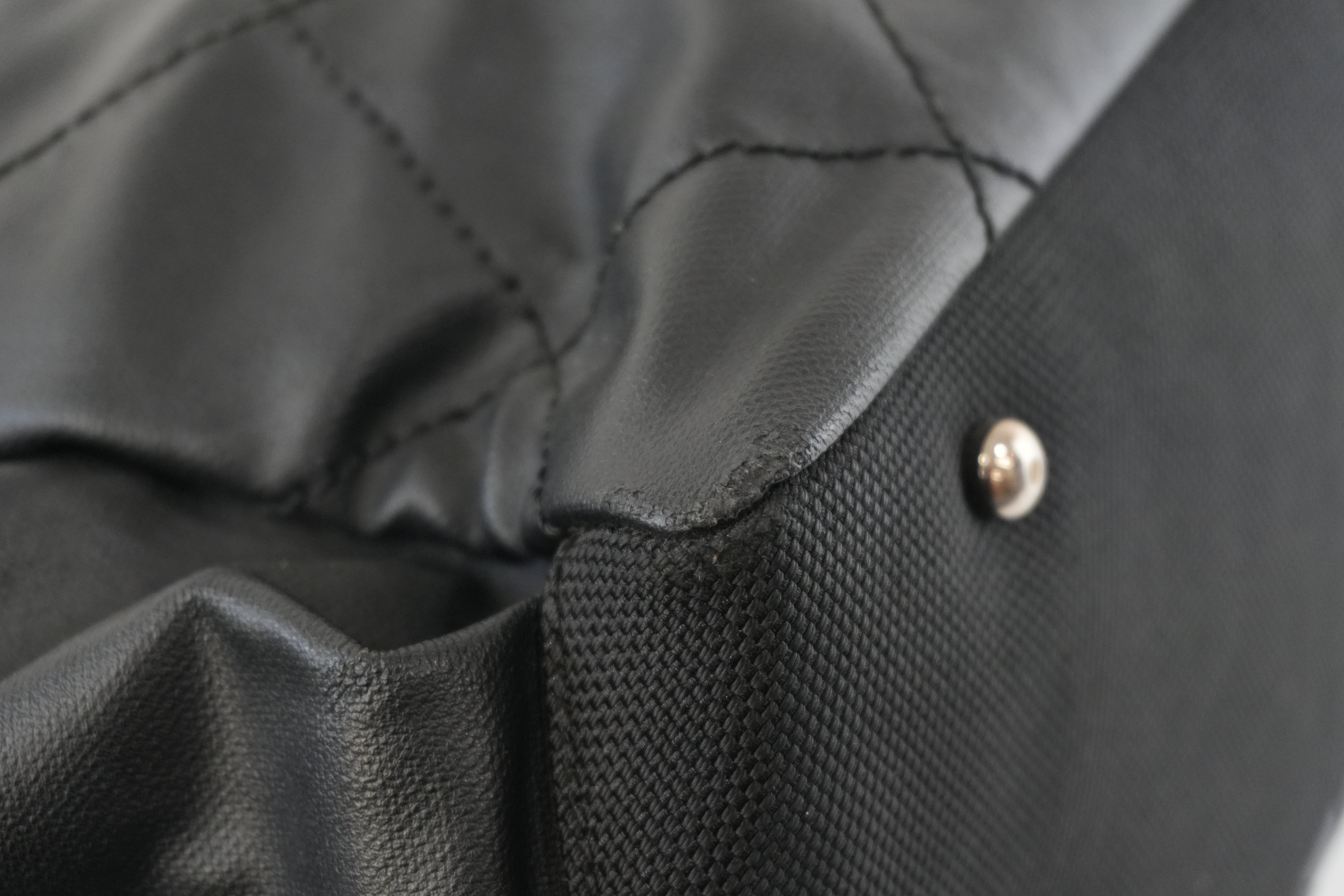 Chanel Paris Biatriz GM Tote Bag Black Used