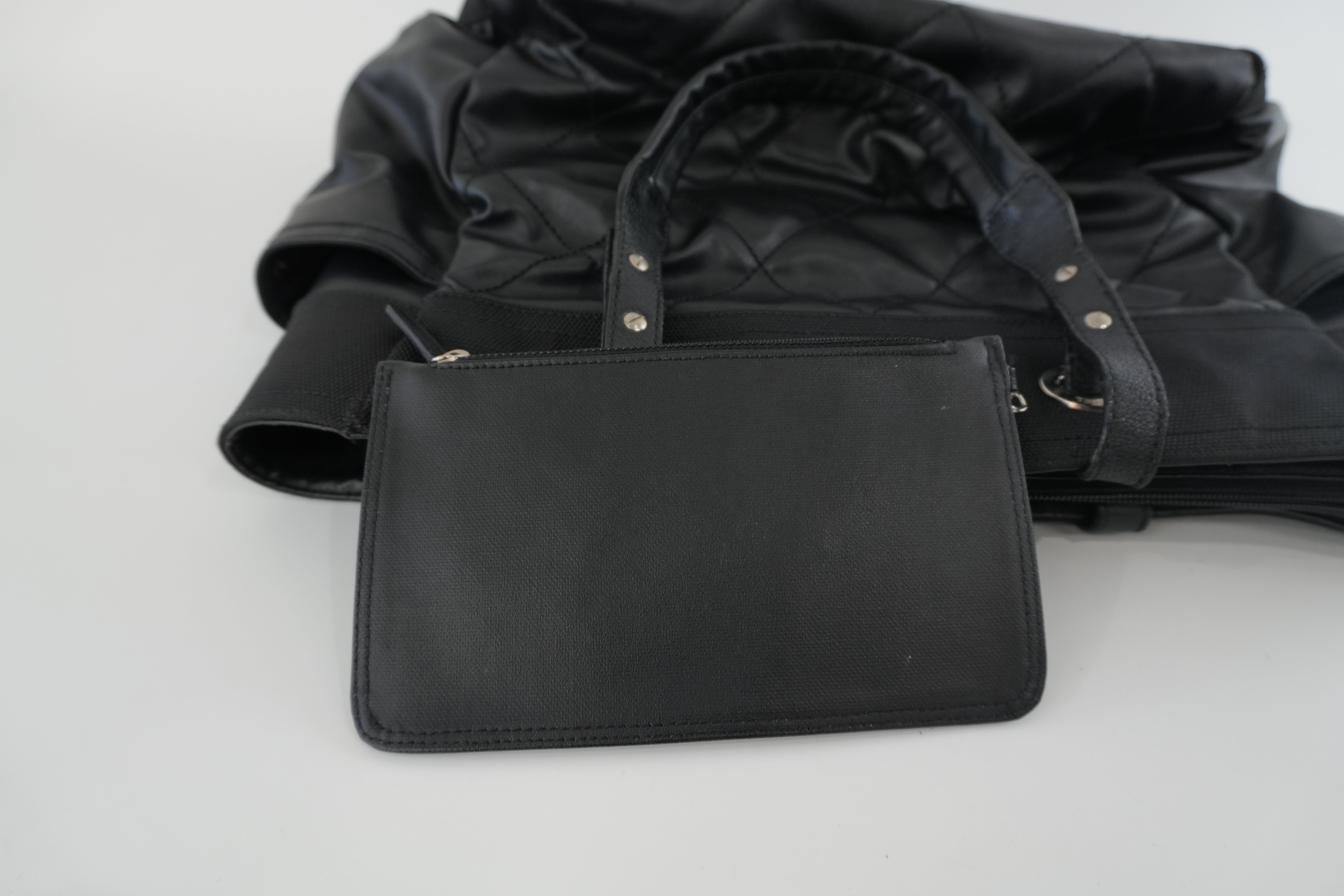 Chanel Paris Biatriz GM Tote Bag Black Used