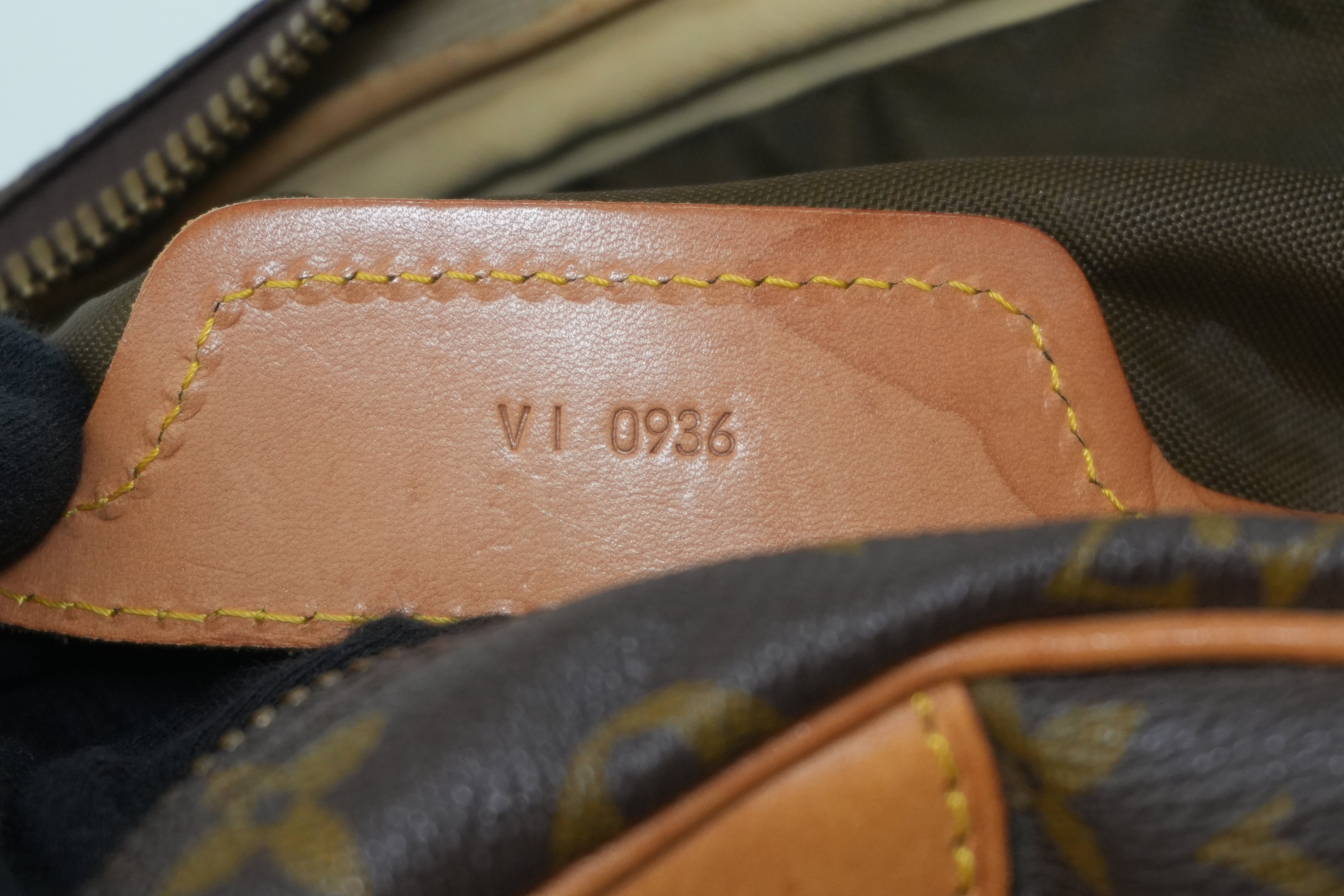 Louis Vuitton Monogram Evasion Sports Travel Bag Used