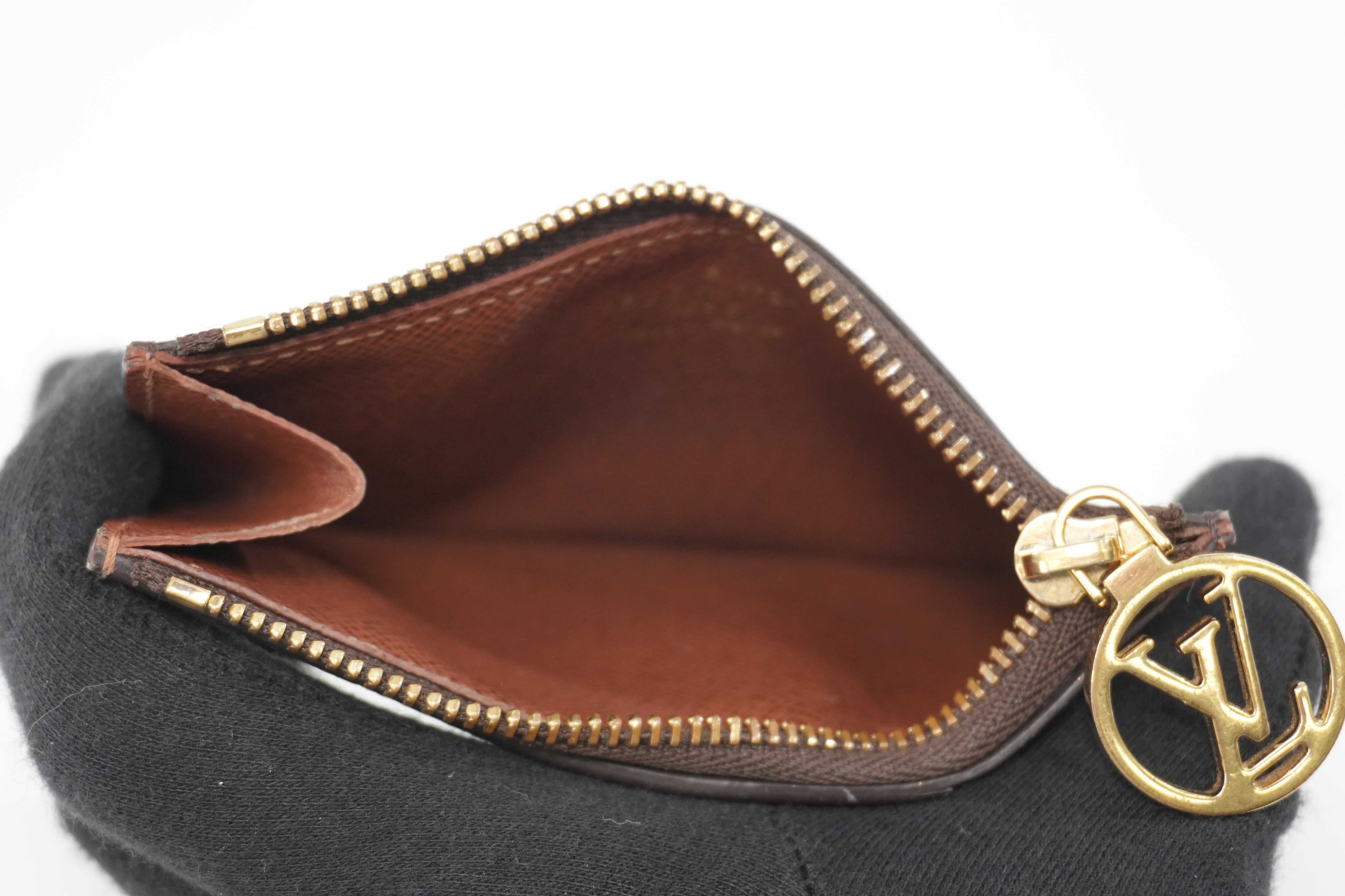 Pre-owned Louis Vuitton Monogram Romy Card Case