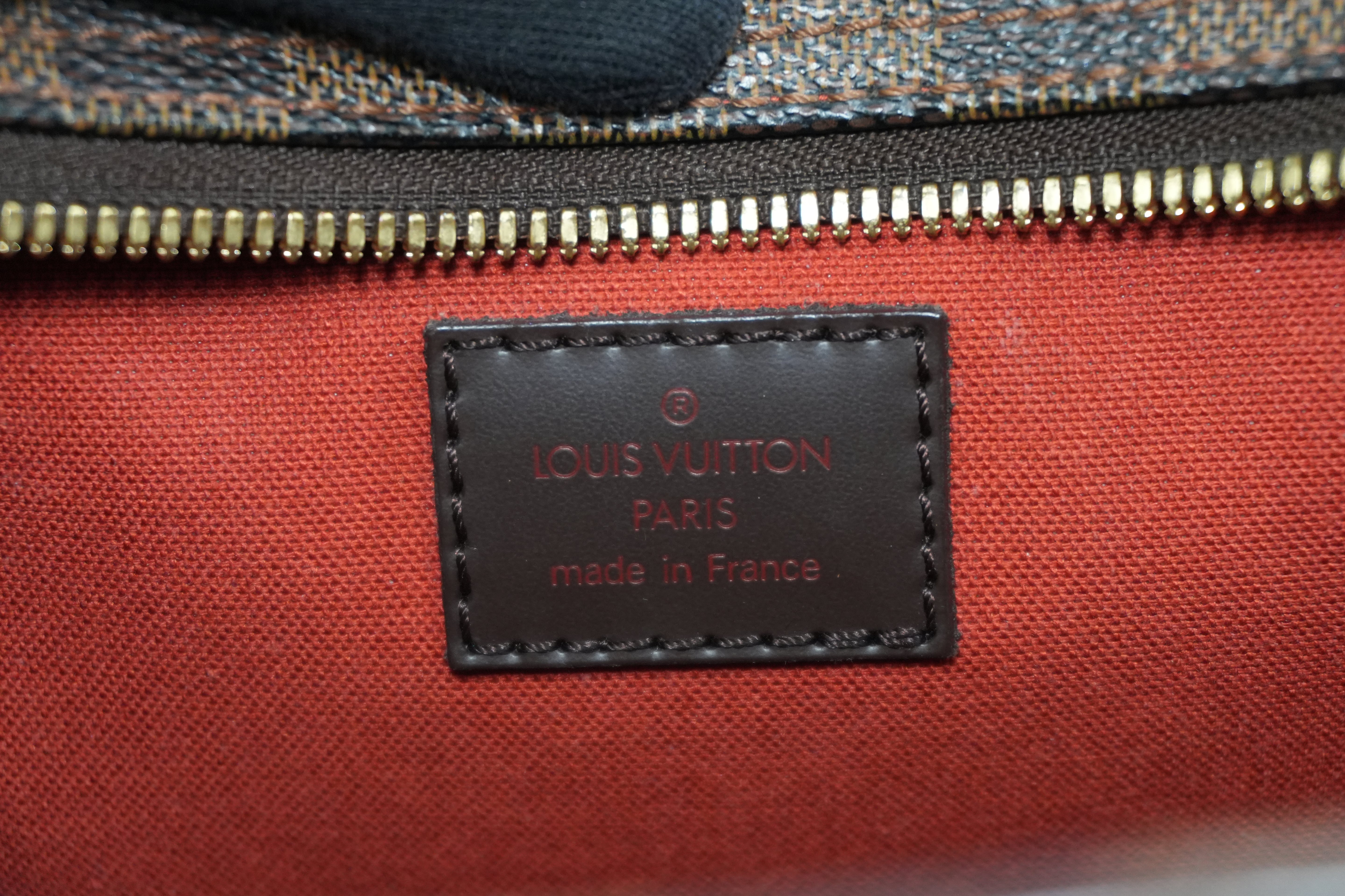 Pre-owned Louis Vuitton Damier Ebene Olav PM Crossbody Bag