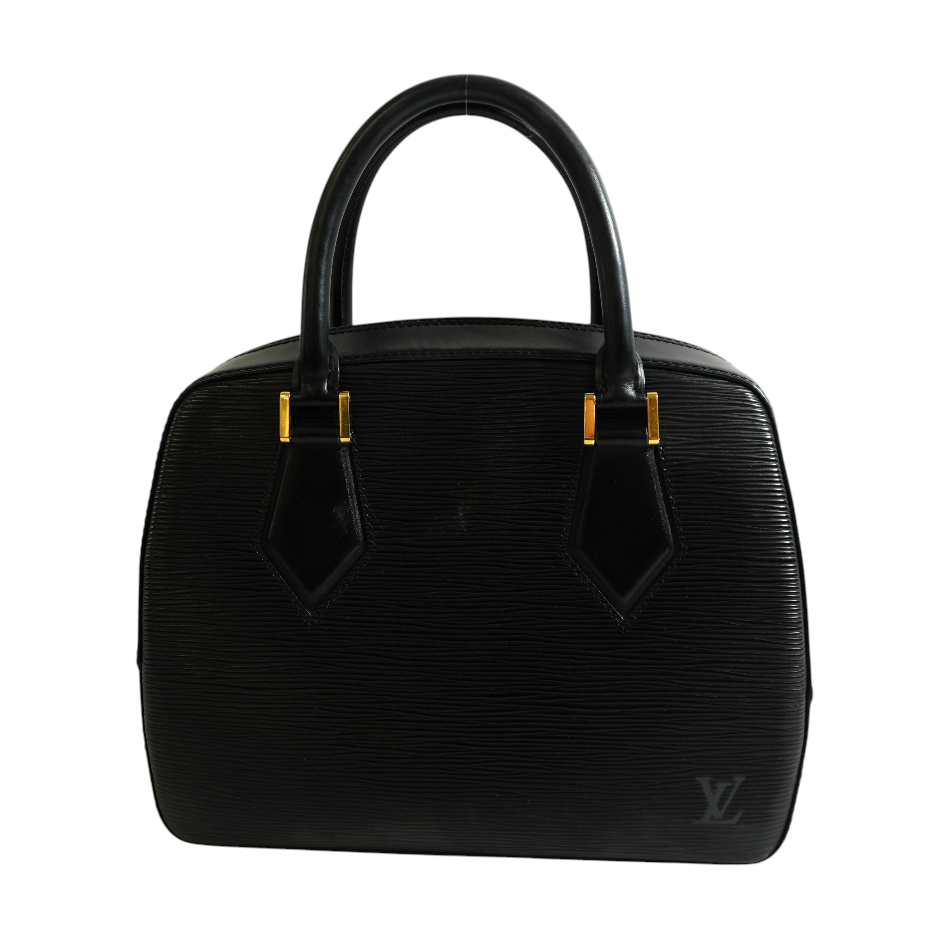 Pre-owned Louis Vuitton Epi Sablon Handbag Black