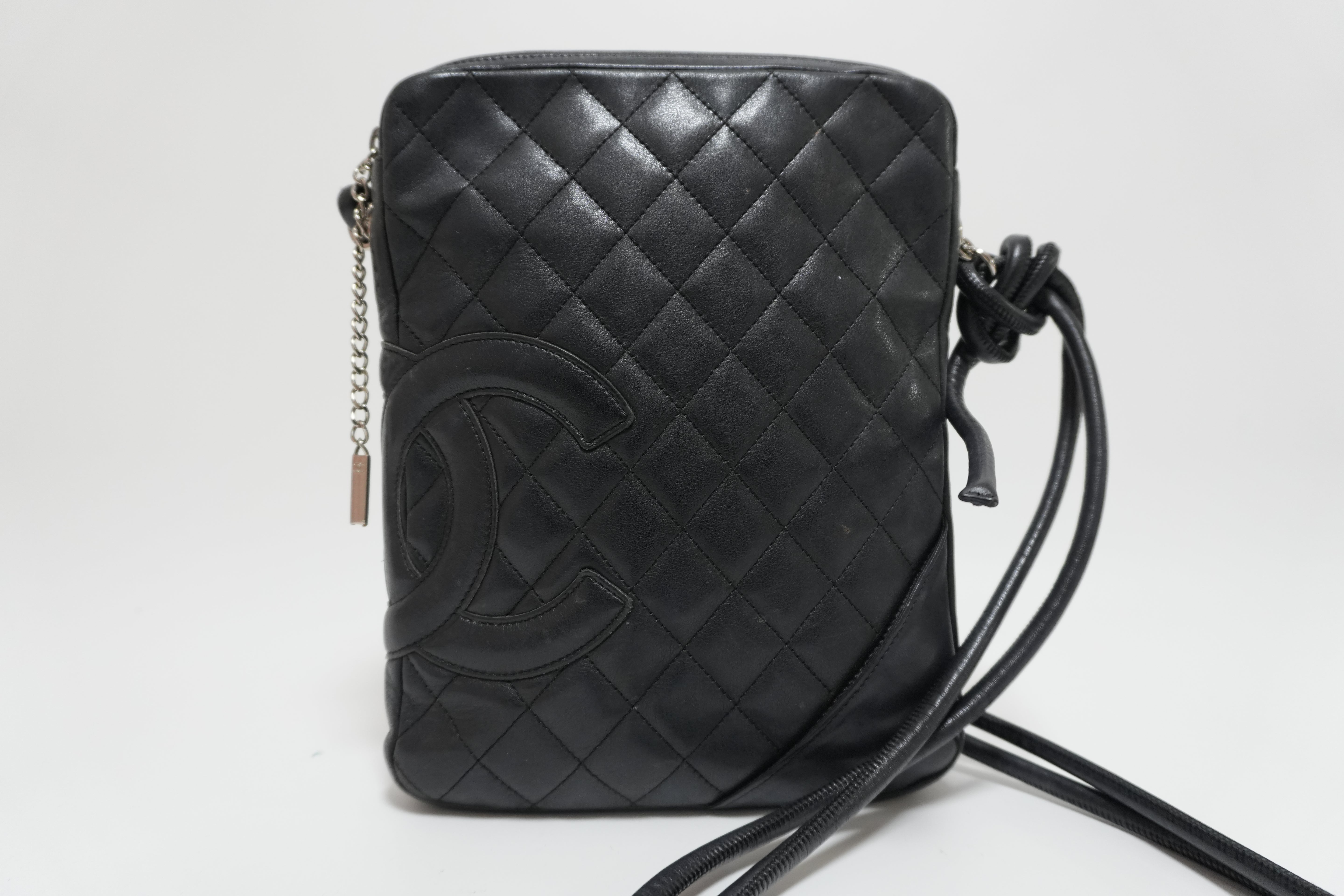 Chanel Cambon Crossbody Bag Black