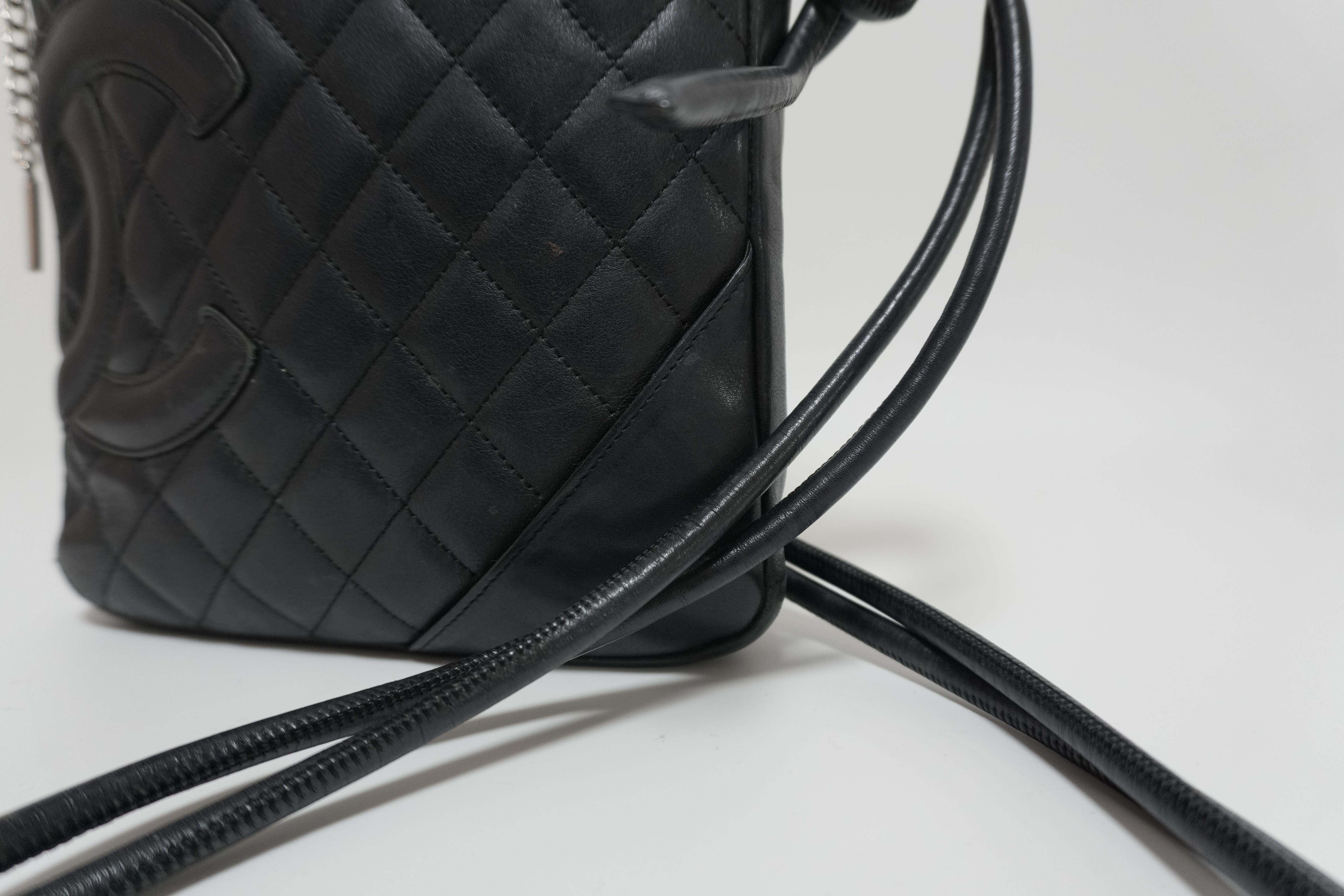 Chanel Cambon Crossbody Bag Black