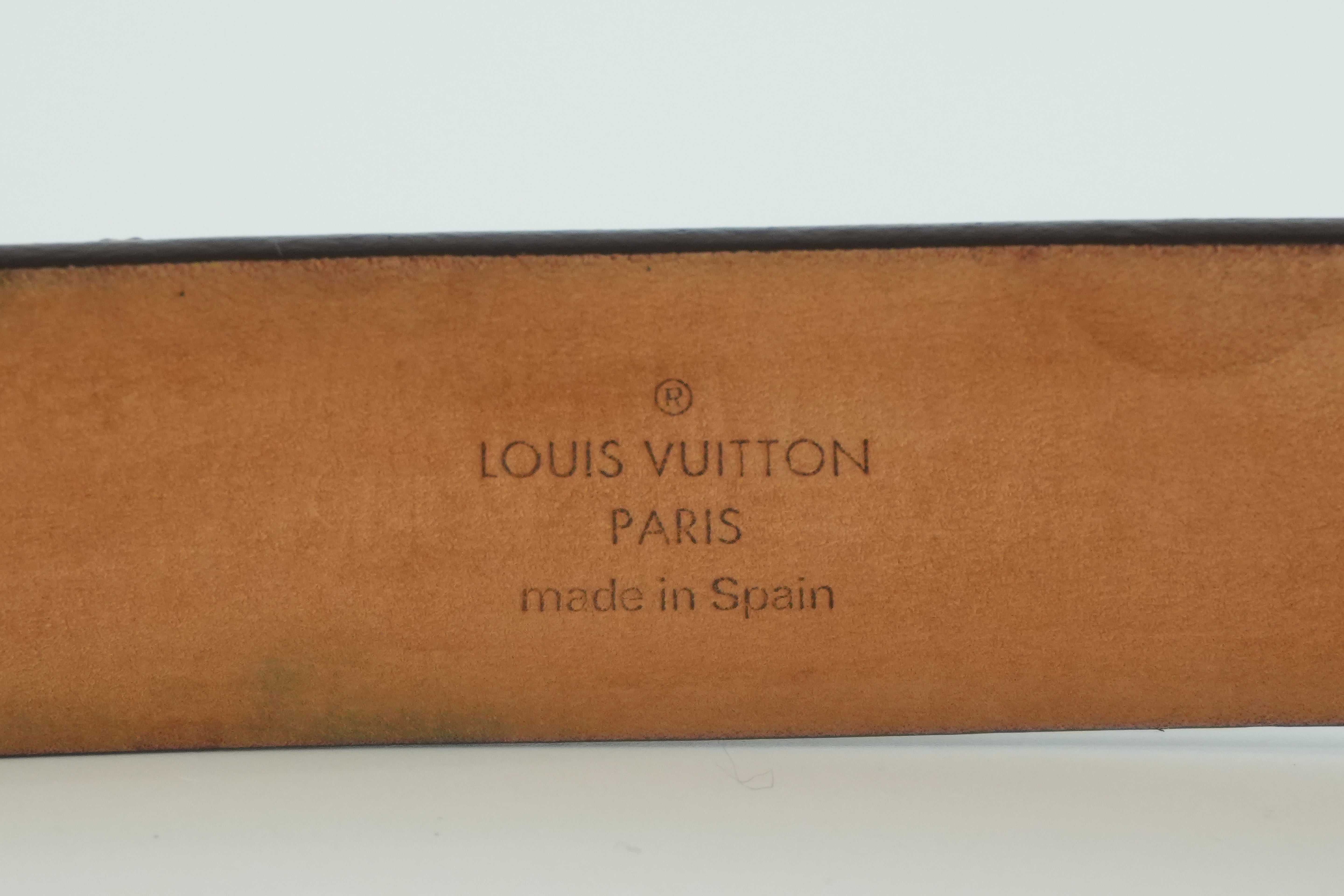 Louis Vuitton Monogram Belt Size 95 Used