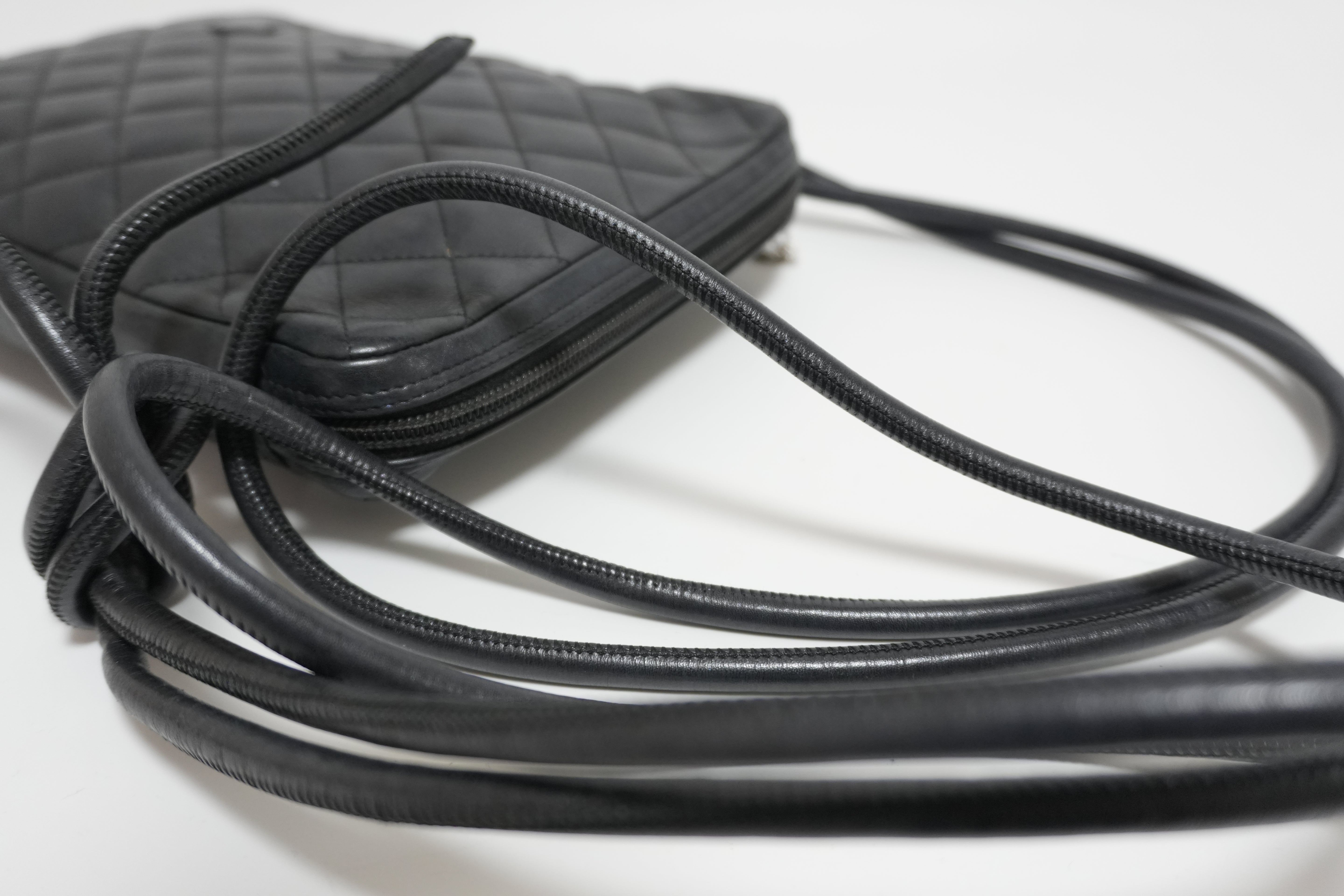 Chanel Cambon Crossbody Bag Black