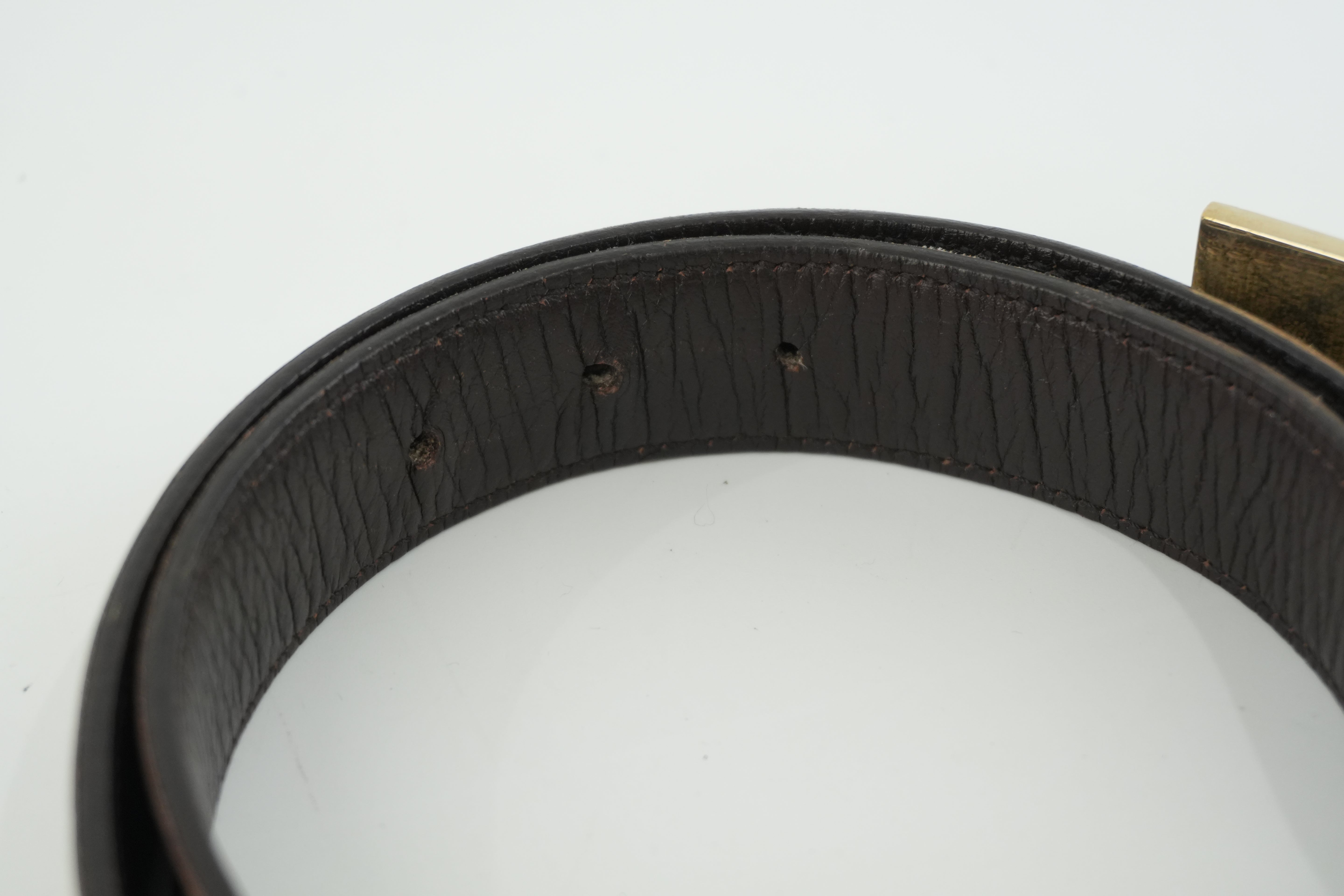 Gucci Belt Size 85 Canvas Sheryline Used