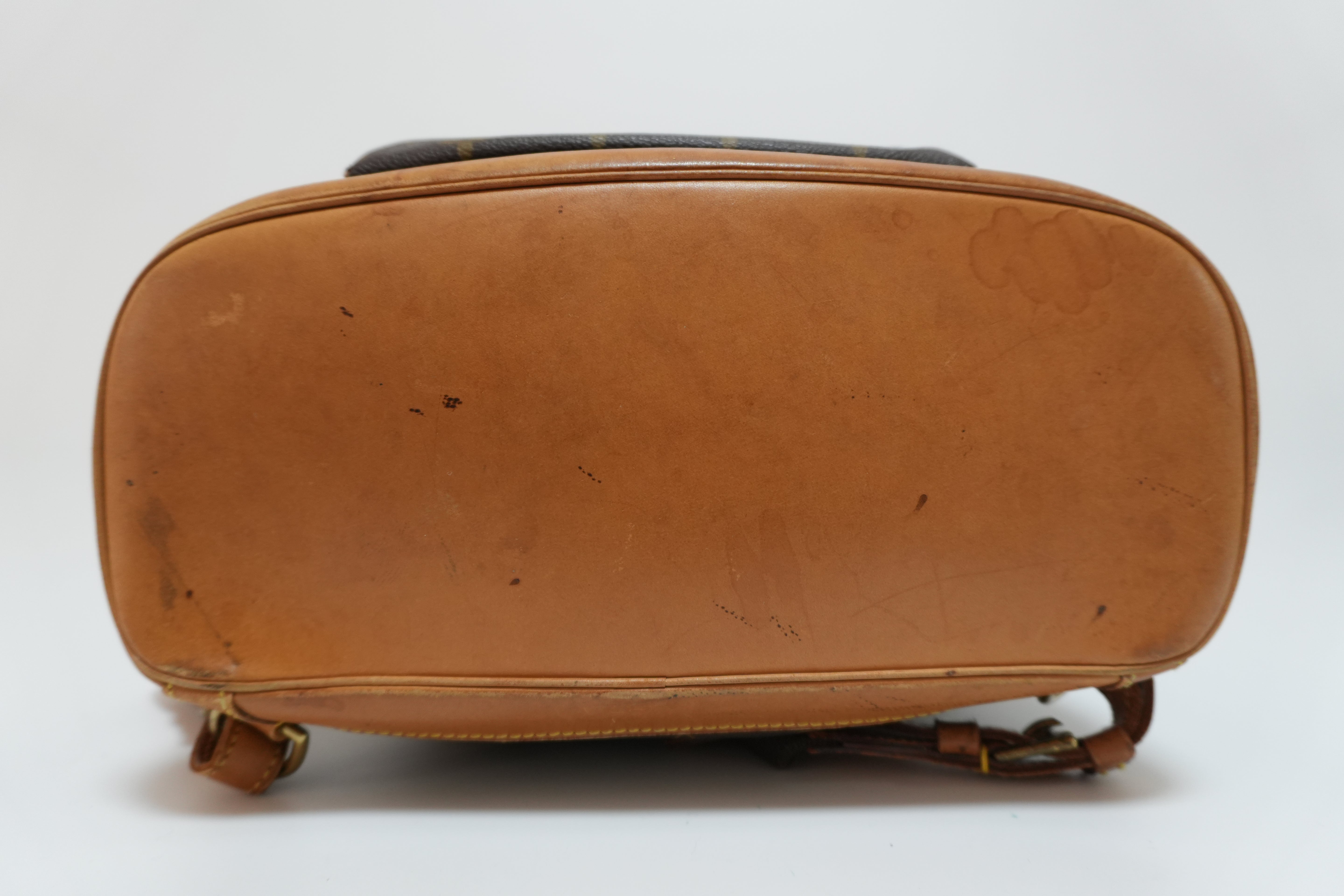 Louis Vuitton Monogram Montsouris GM Backpack Used