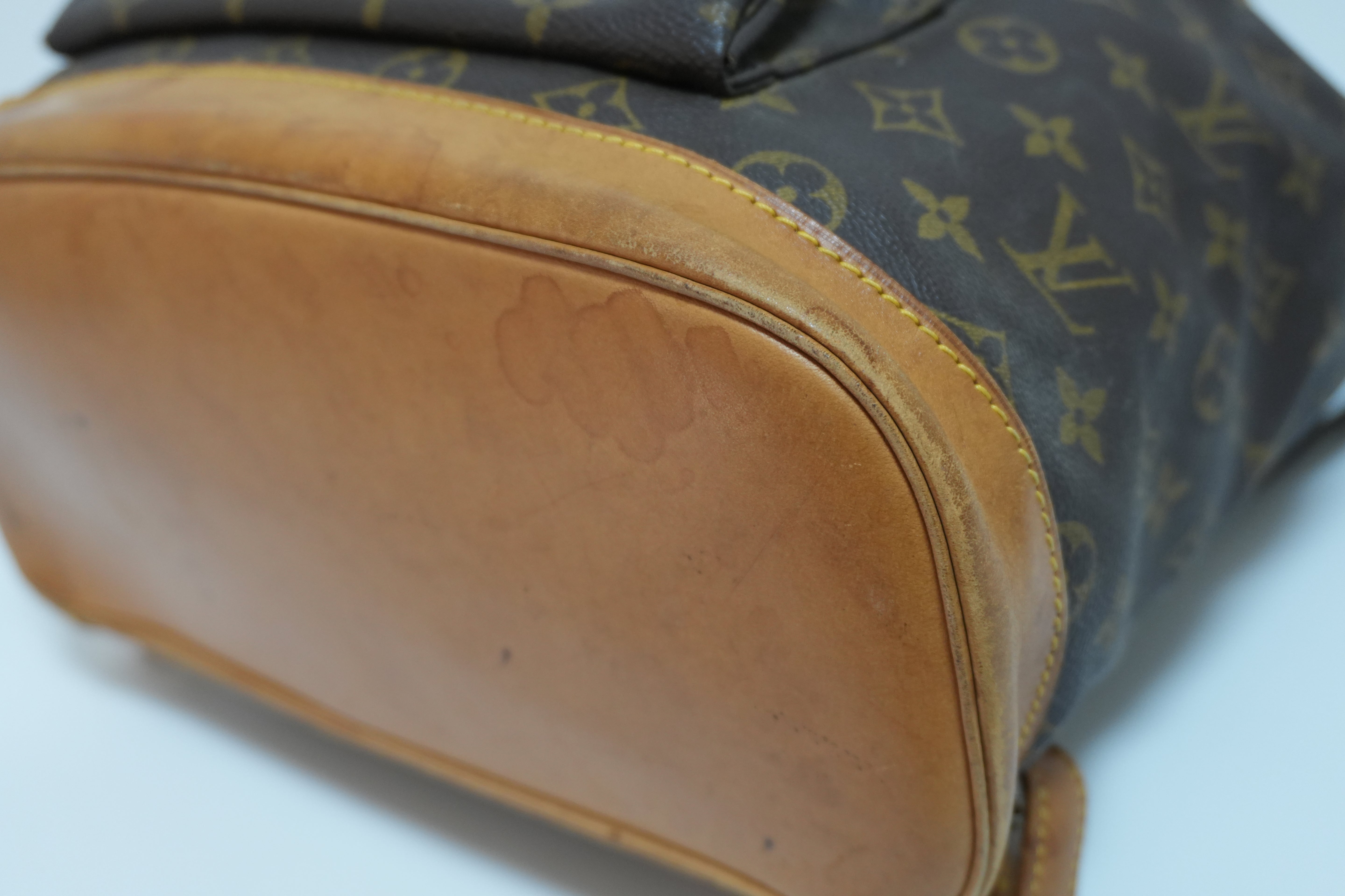 Louis Vuitton Monogram Montsouris GM Backpack Used