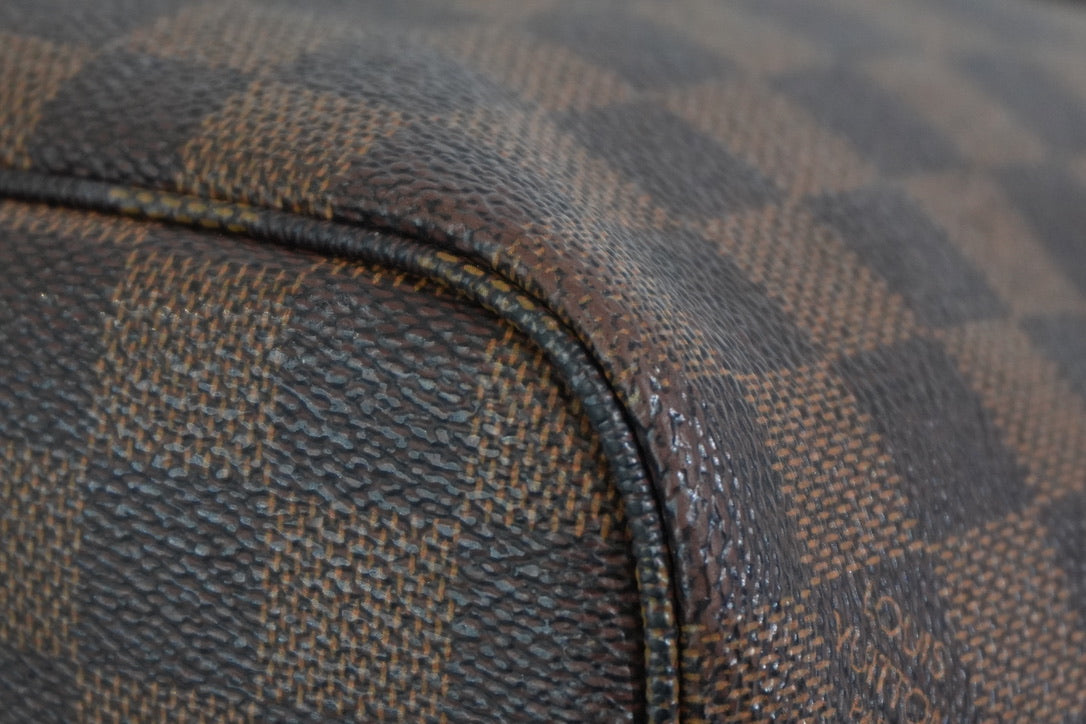 Pre-owned Louis Vuitton Damier Ebene Neverfull PM Tote Bag