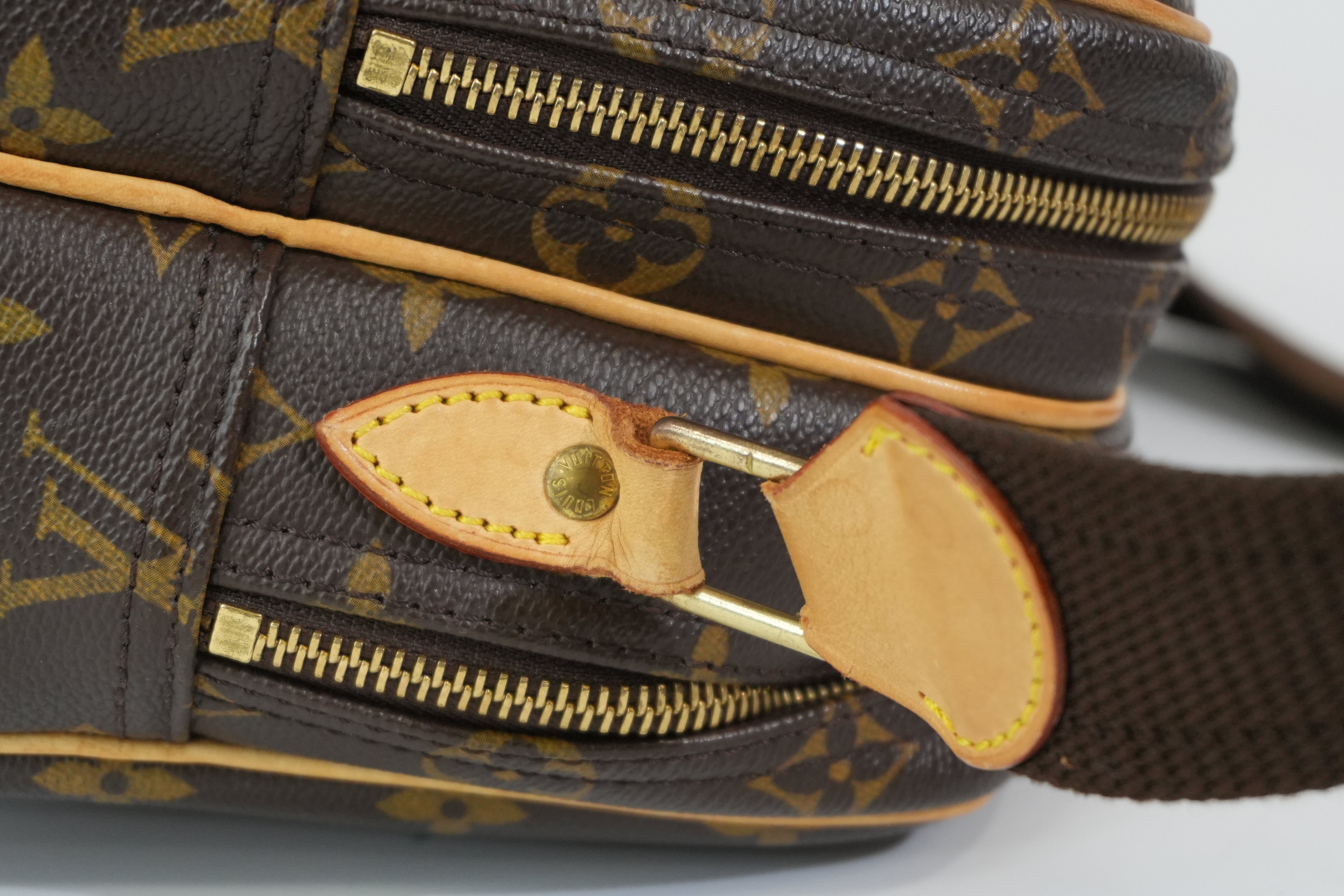 Pre-owned Louis Vuitton Monogram Reporter PM Shoulder Bag