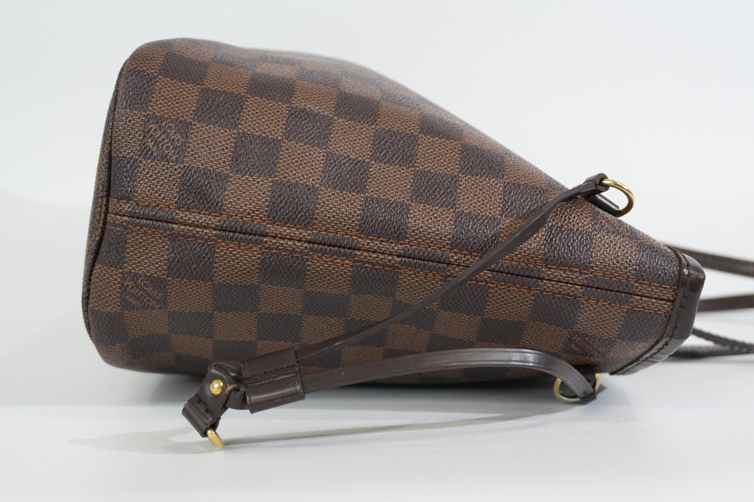 Pre-owned Louis Vuitton Damier Ebene Neverfull PM Tote Bag