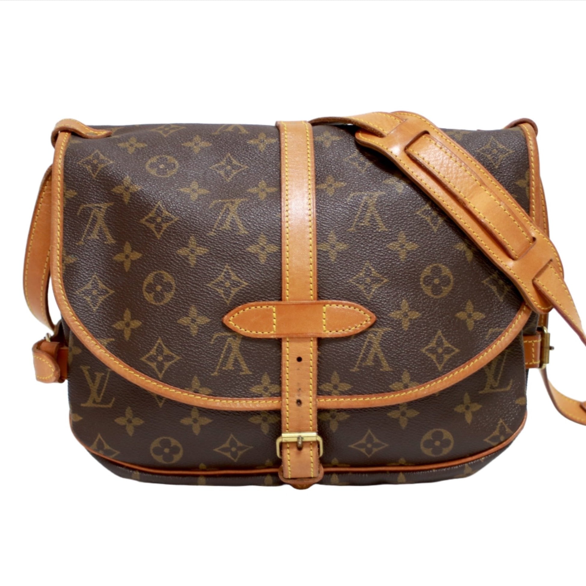 Louis Vuitton Saumur 30 Crossbody Bag Used